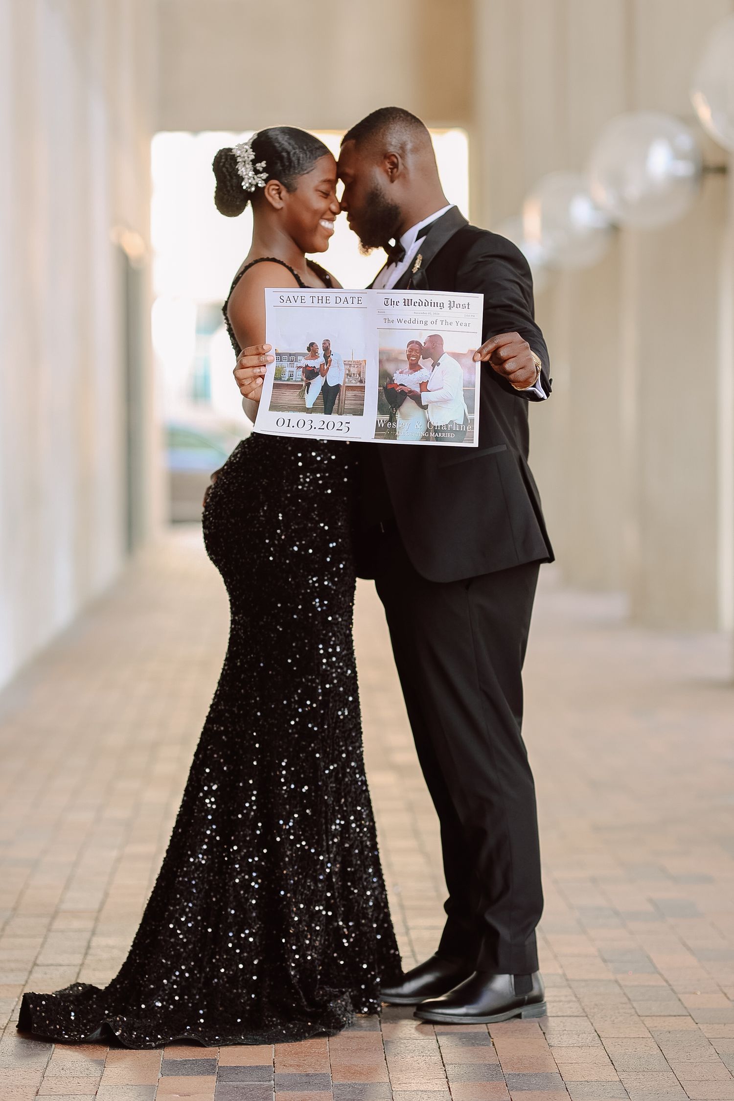 Sunset engagement couple session in Boston Public Library Massachusetts, captured by Grand Photo