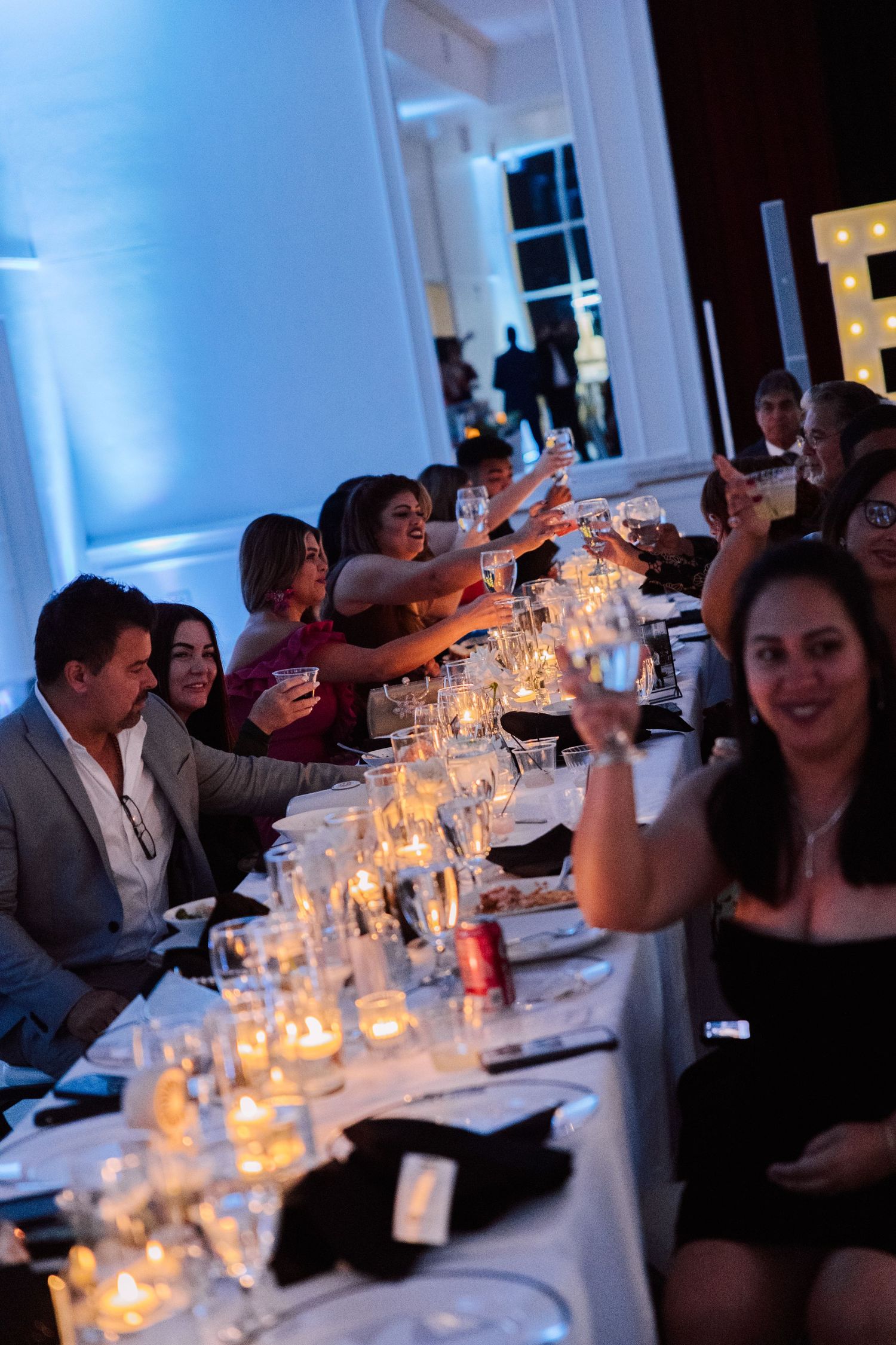 Wedding reception at Tampa Garden Club, Florida, captured by Grand Photo by Karyna Oliinyk