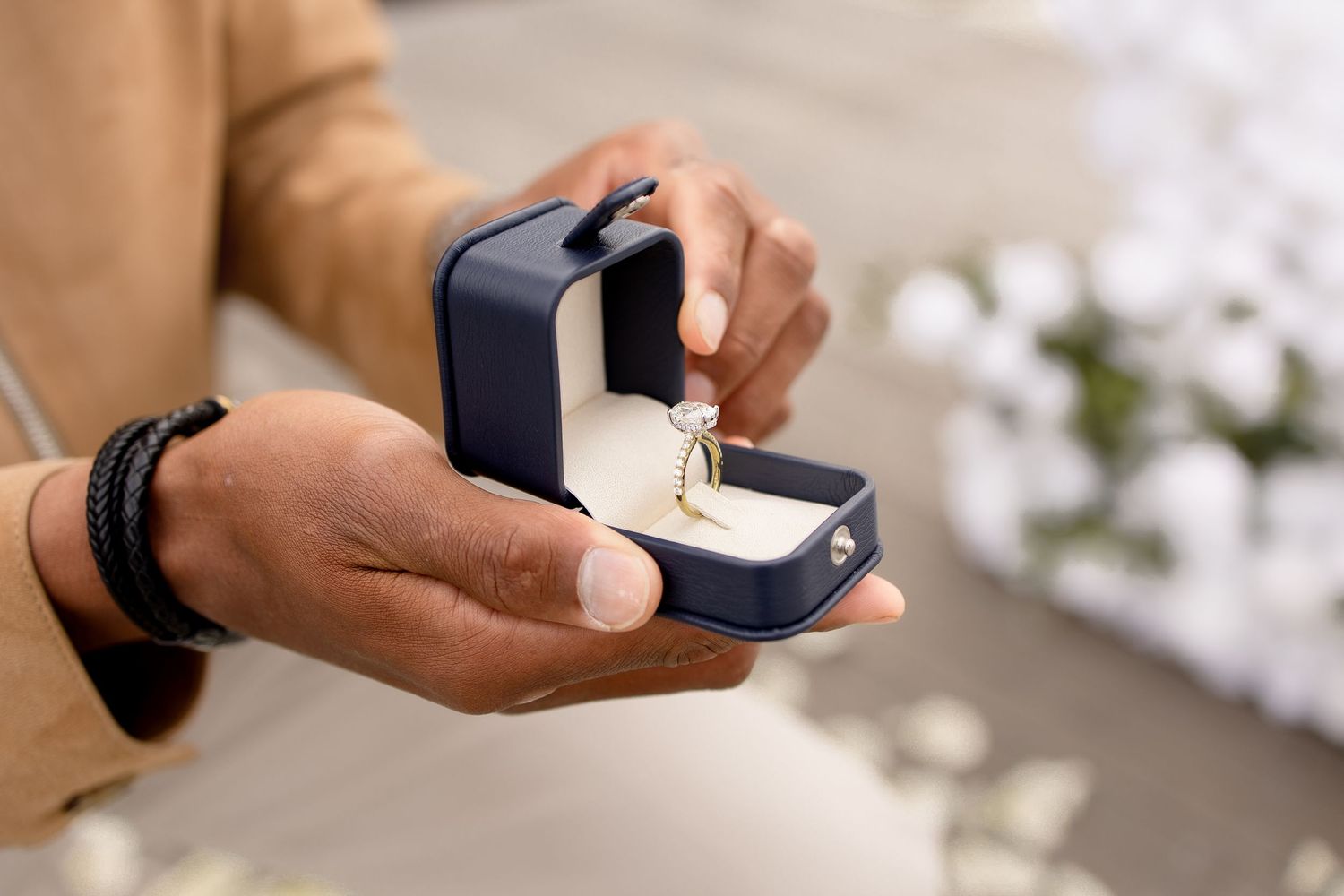 Surprise proposal session in Seaport Boston Massachusetts, captured by Grand Photo, Karyna Oliinyk