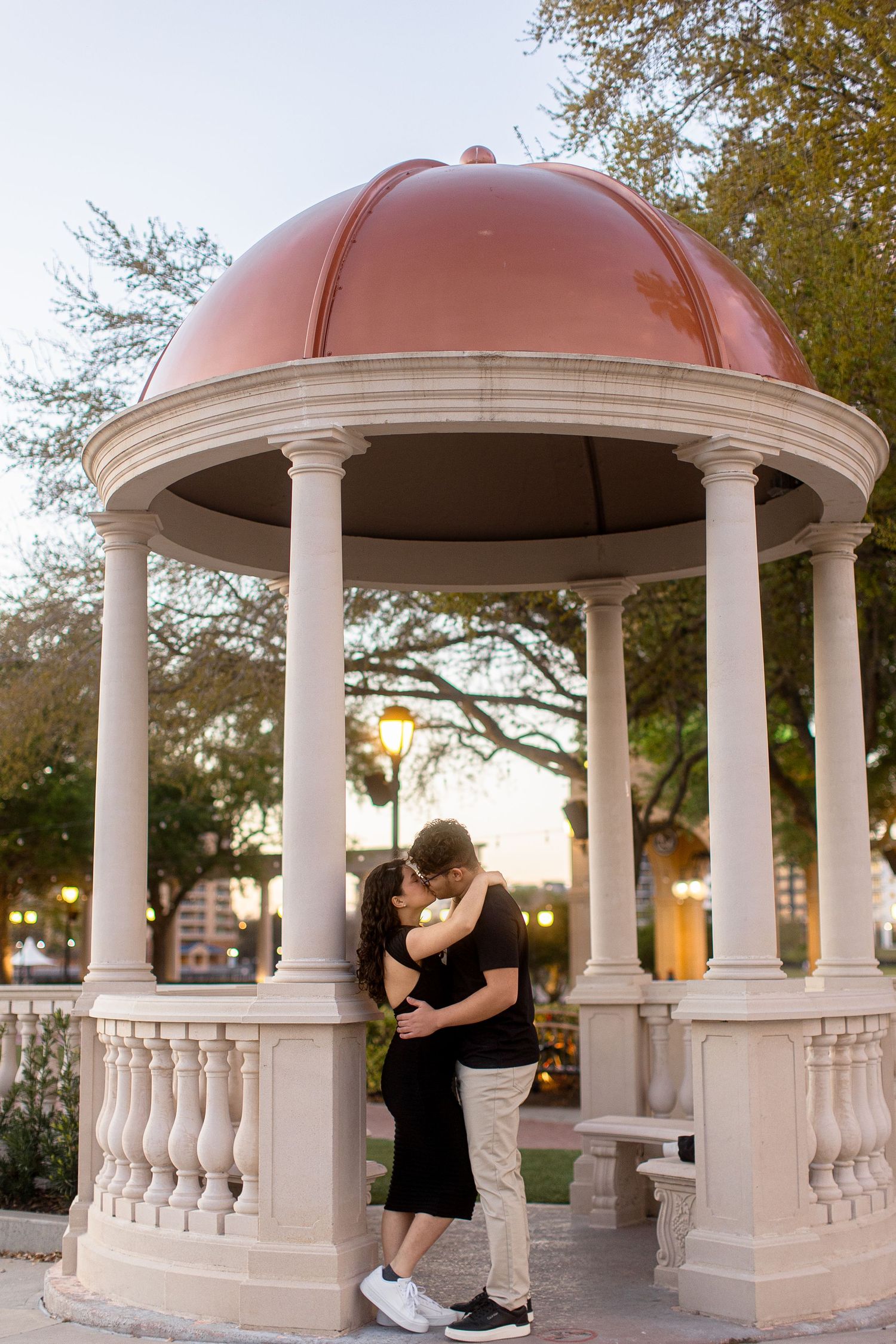 Sunset engagement photography session in Tampa Florida, captured by Grand Photo, Karyna Oliinyk