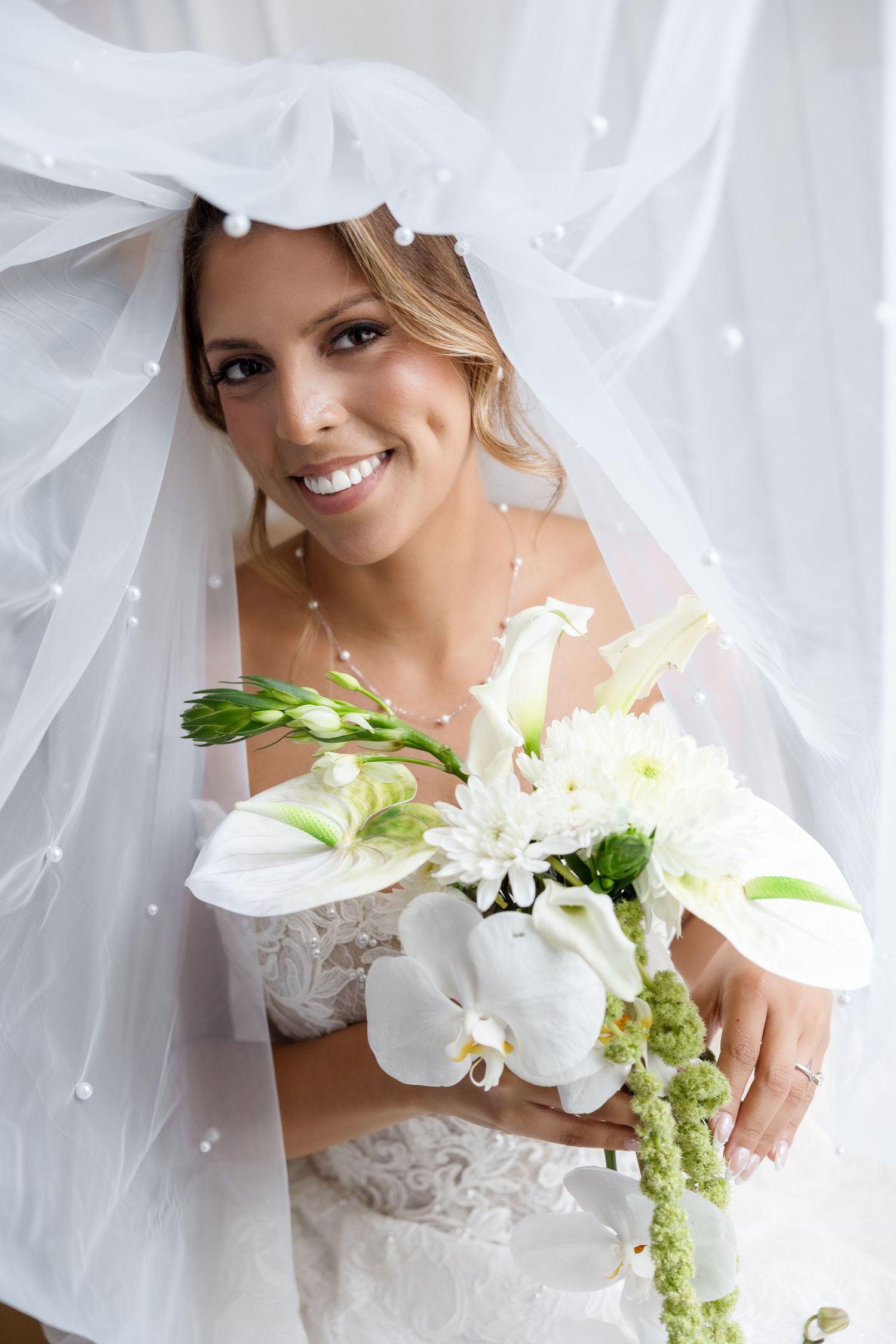 Bride Portrait at Tampa Garden Club, Florida, captured by Grand Photo by Karyna Oliinyk