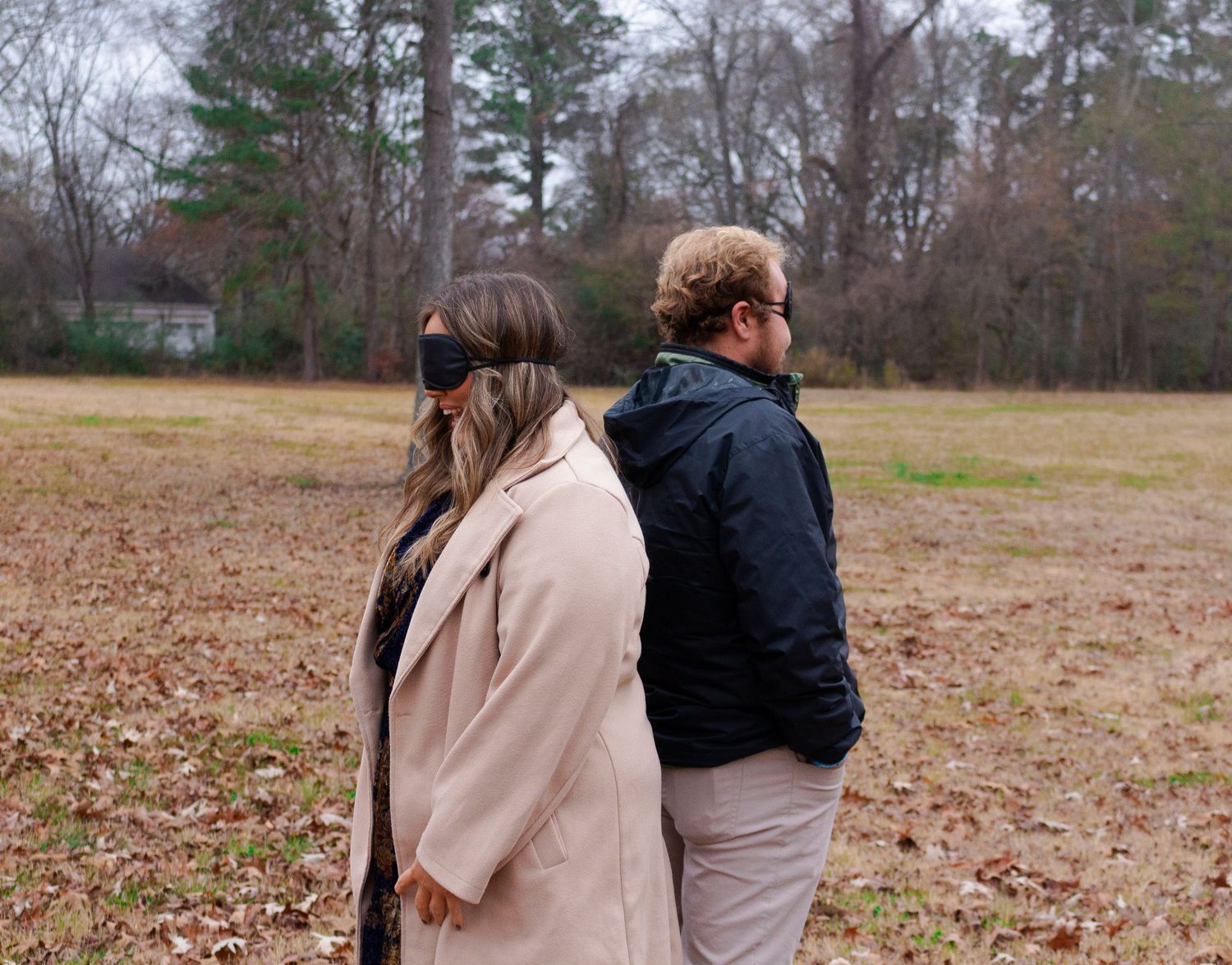 2 strangers waiting to meet for the first time in a new style of photography.