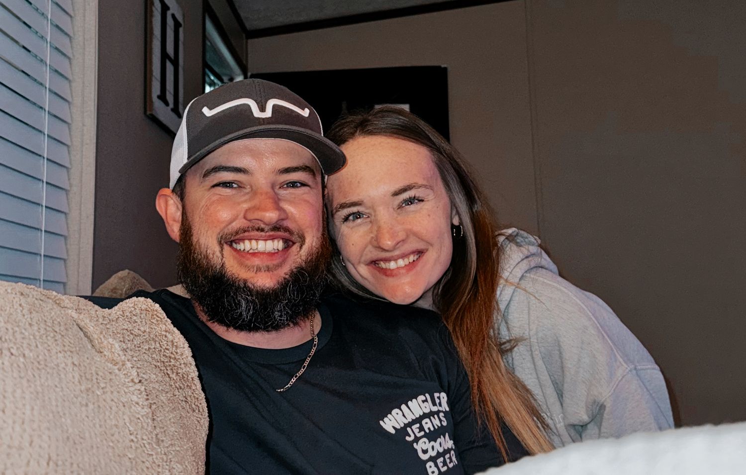 Husband and wife used in an about me section.