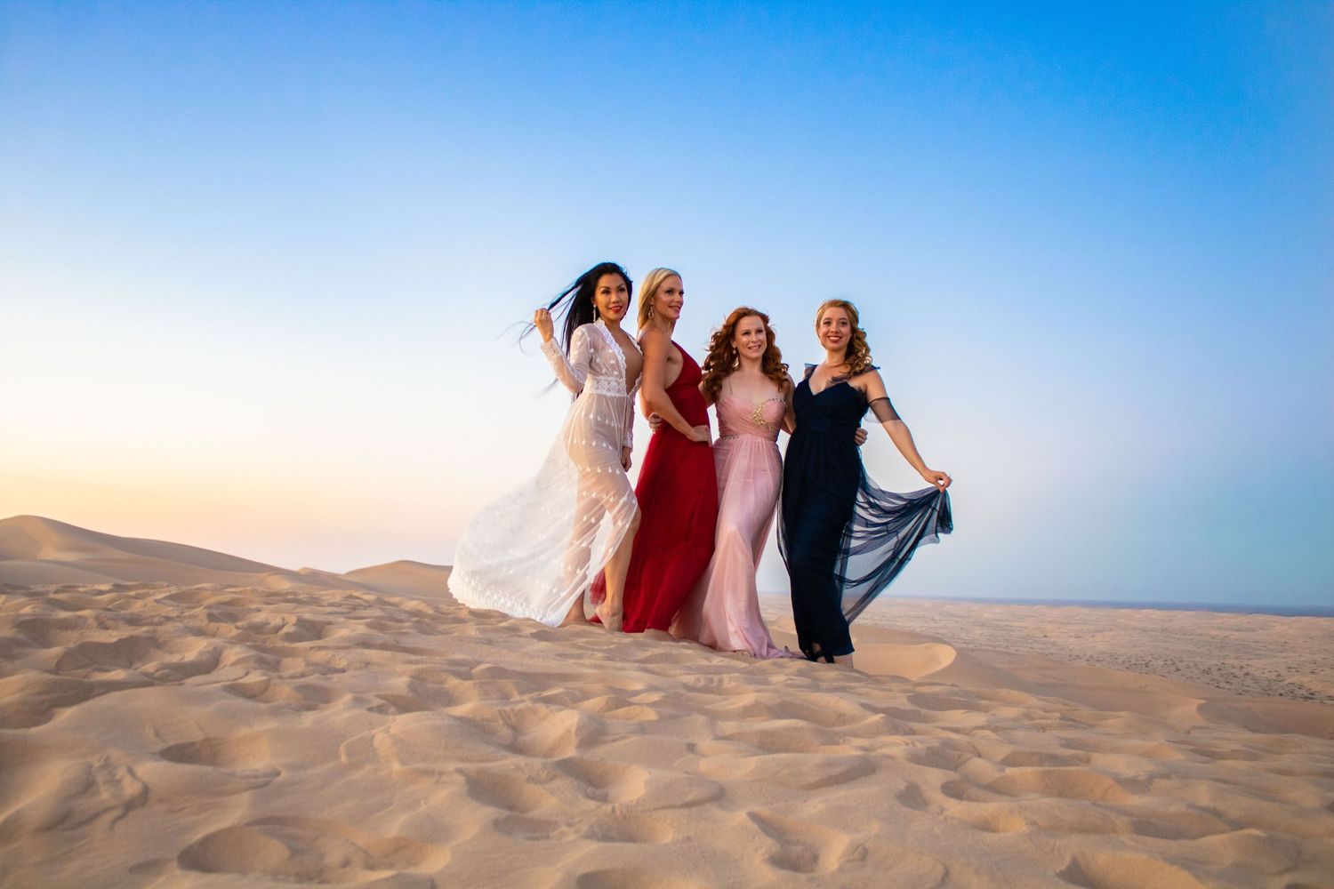 Family photography session in Tucson Arizona desert capturing candid connection and love designed for printed wall art