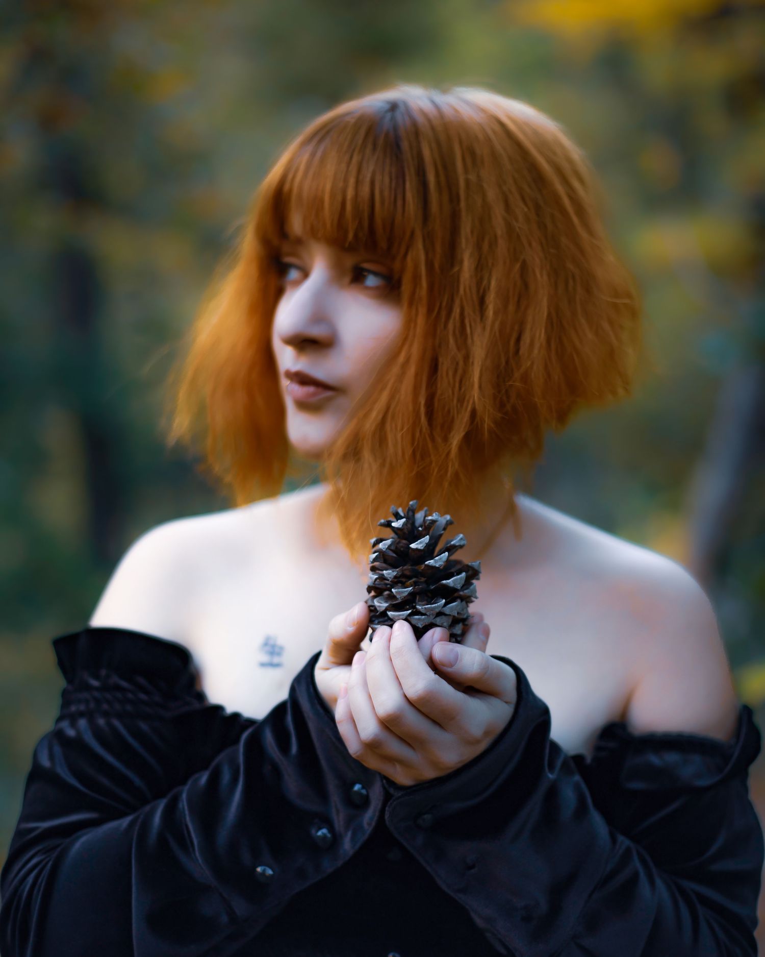 Creative conceptual portrait photography in Tucson Arizona with dramatic lighting and artistic storytelling
