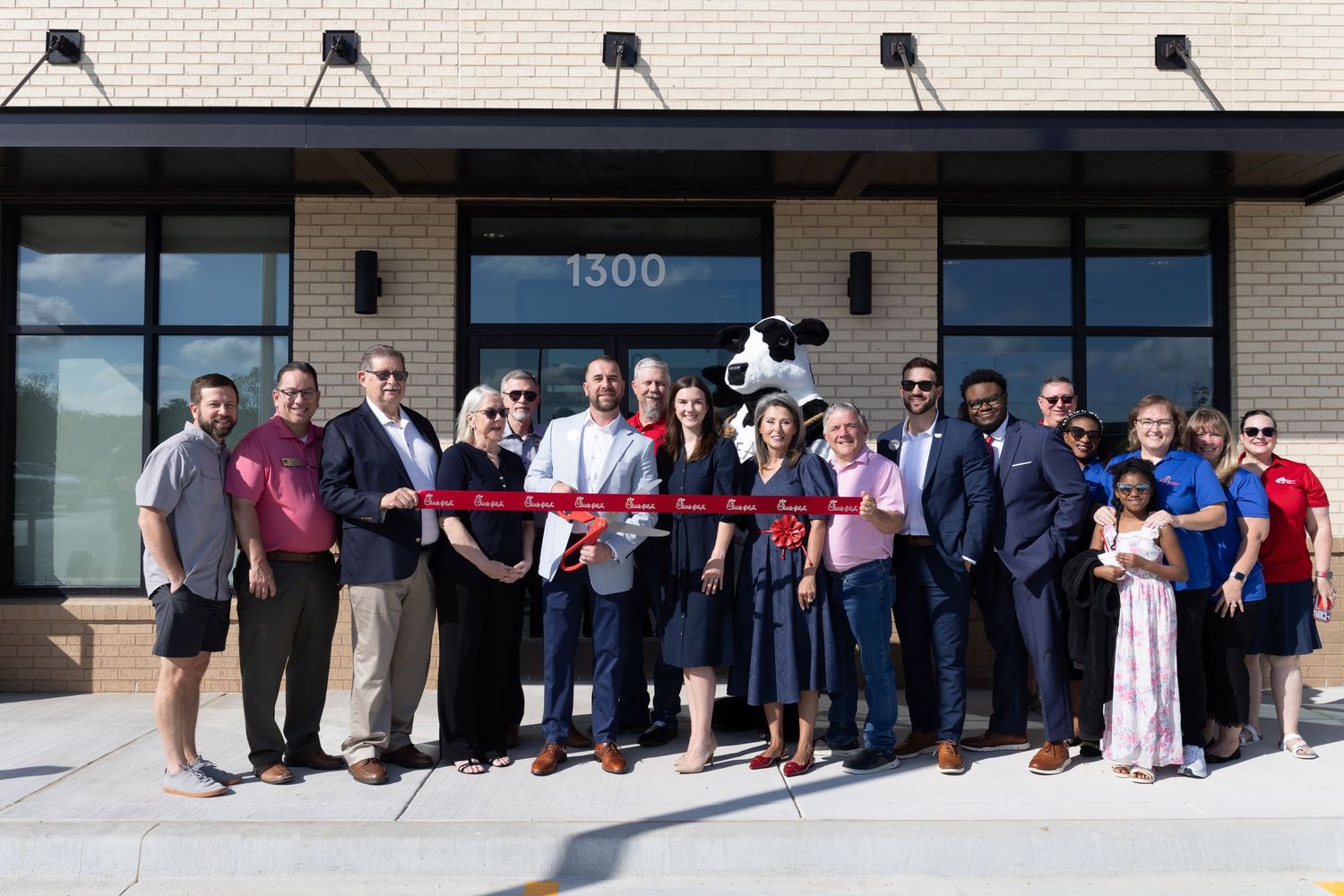 Chick Fil A Melissa ribbon cutting!