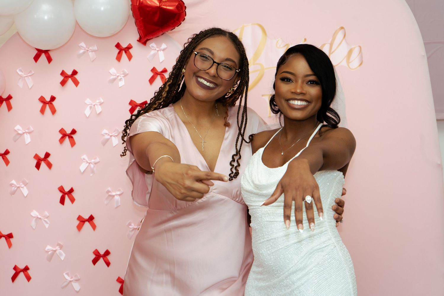 bridal shower photography modern aesthetic soft tones and joyful atmosphere
