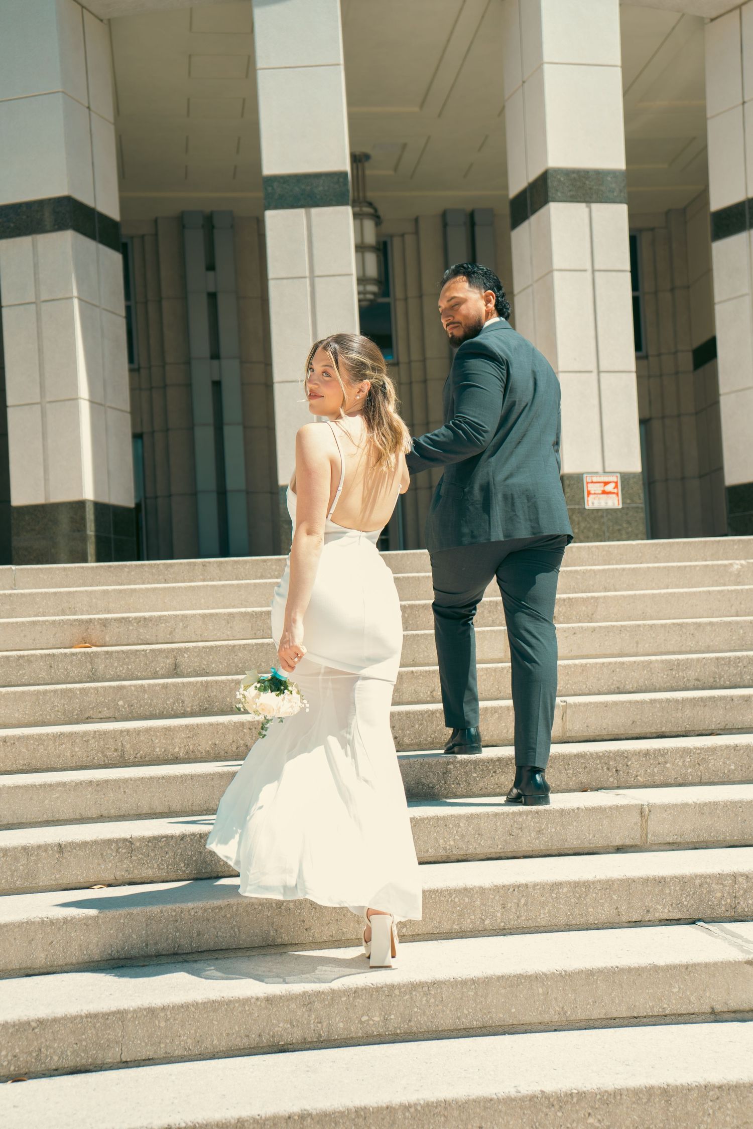 courthouse wedding photography intimate couple portrait soft light cinematic style