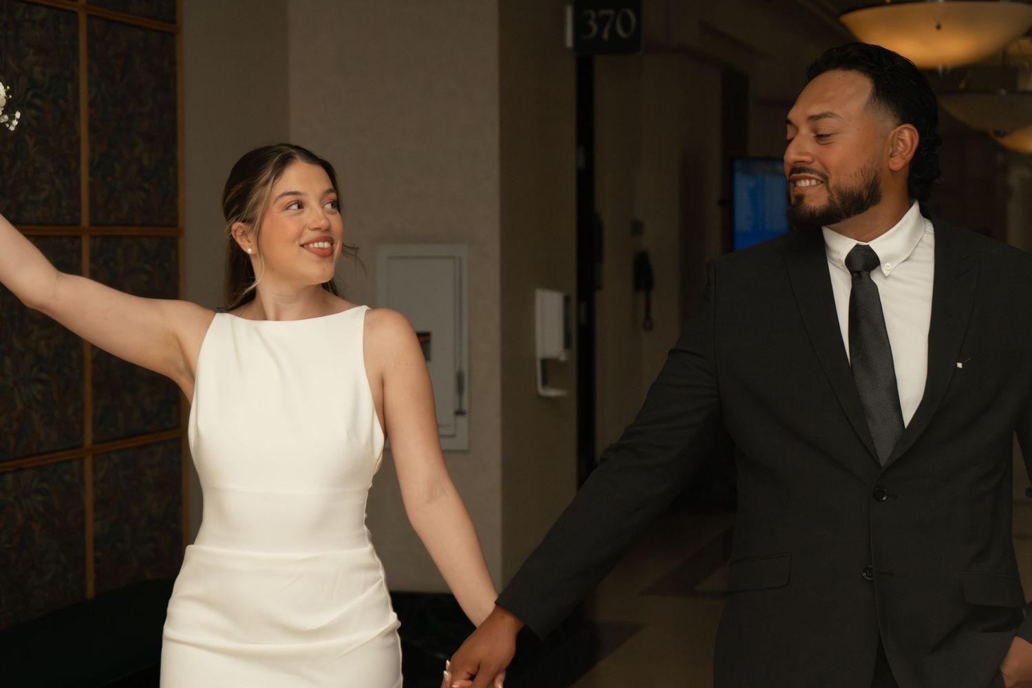 courthouse wedding photography intimate couple portrait soft light cinematic style