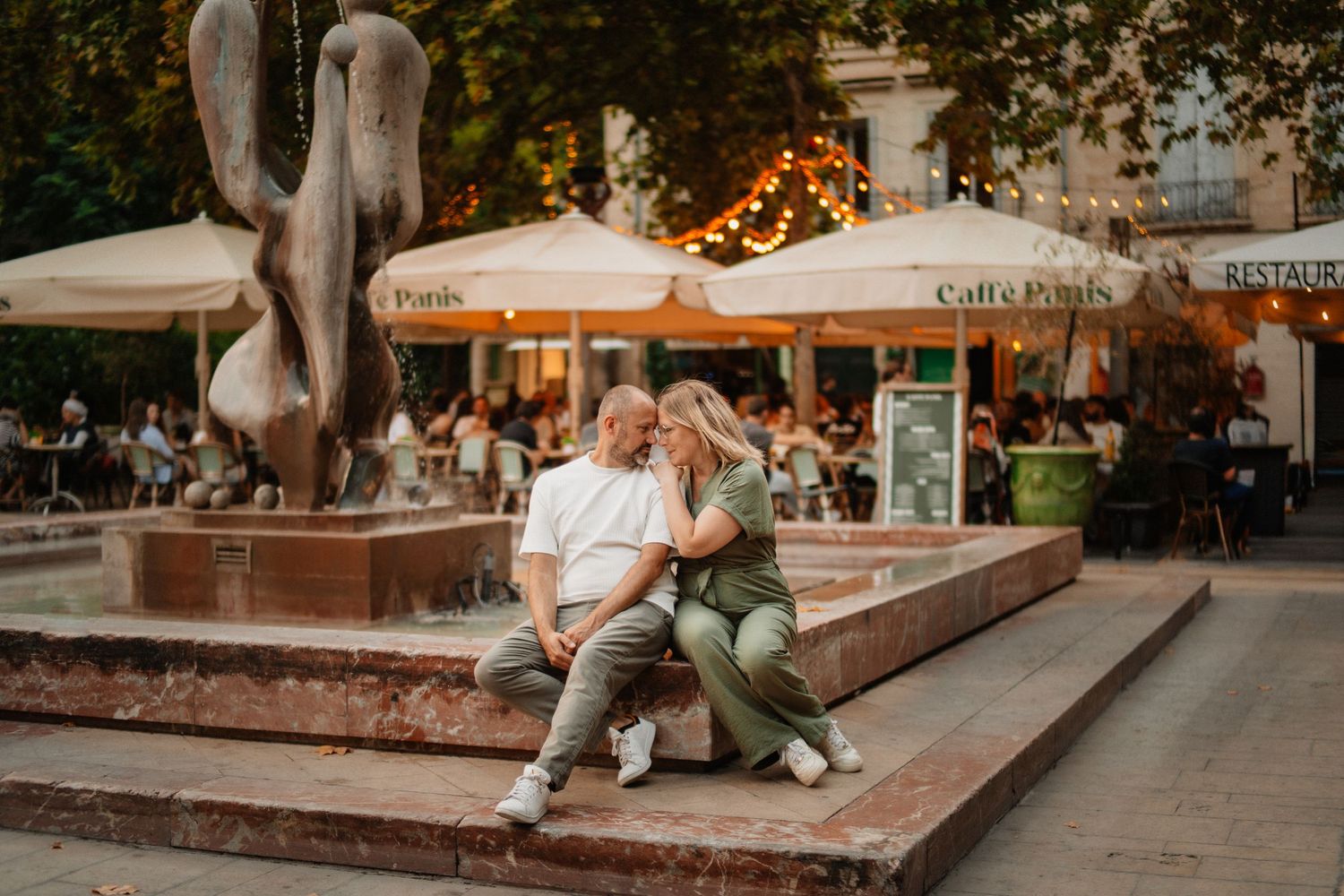 Photographe fiançailles Montpellier ambiance douce