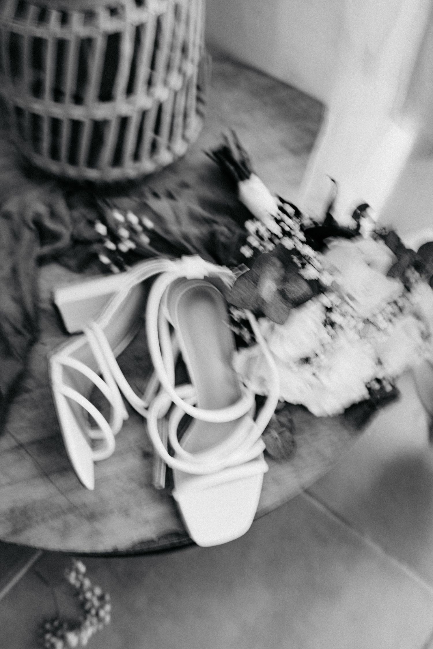 Chaussures des mariés, détail de mariage à Montpellier