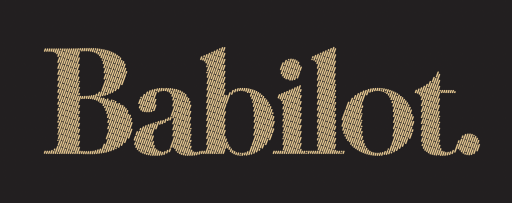 Elegant gold text typography on black background showing 'Basilica'.