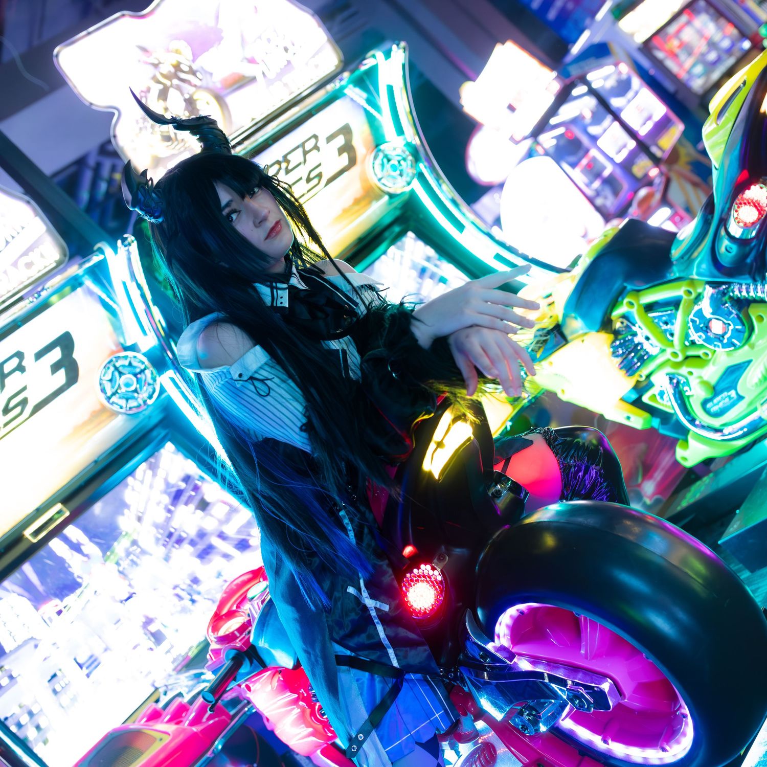 Hololive on site cosplay portrait session in Salt Lake City, Utah