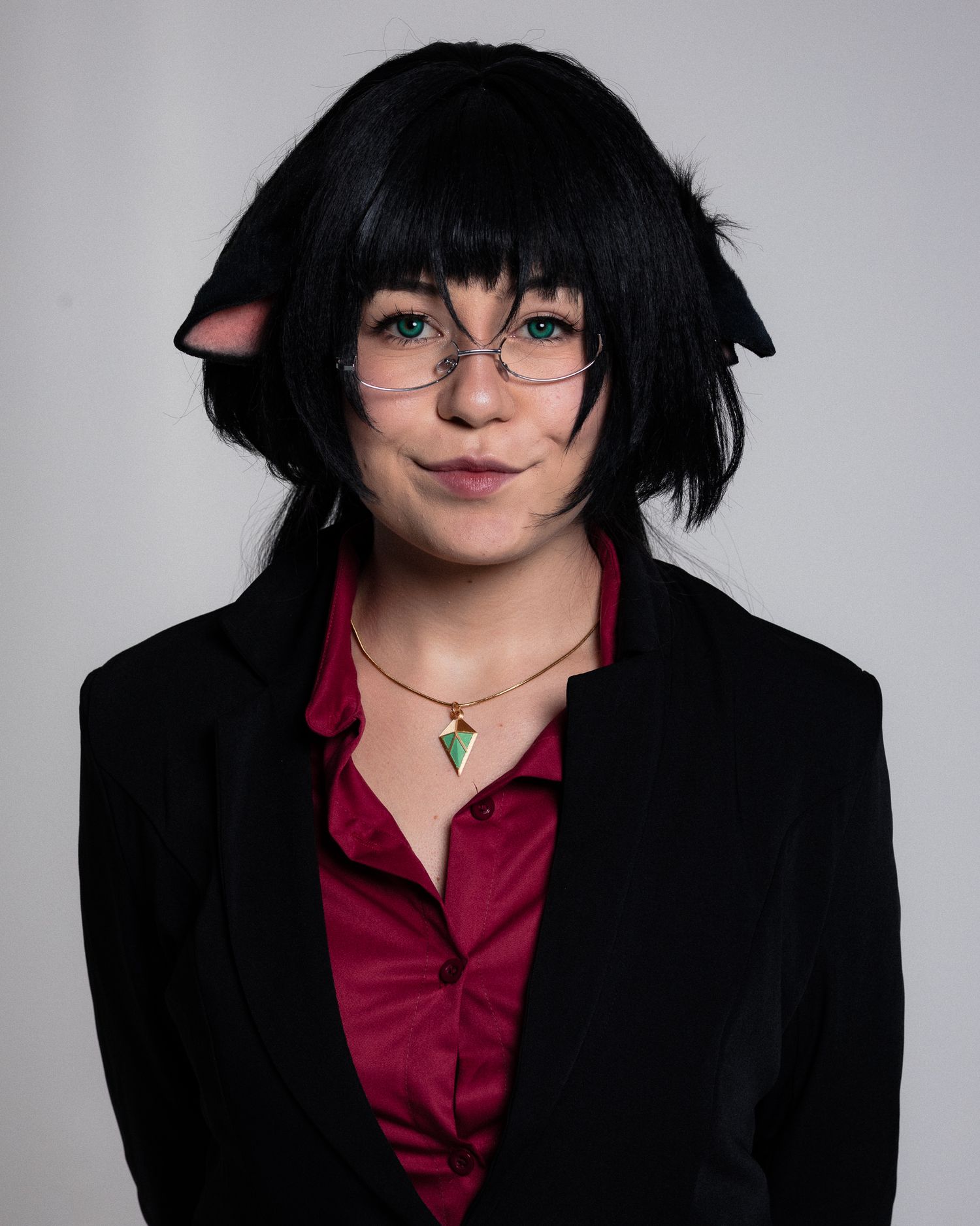 Creative cosplay portrait Eugene Oregon anime studio styled shoot cosplayer
