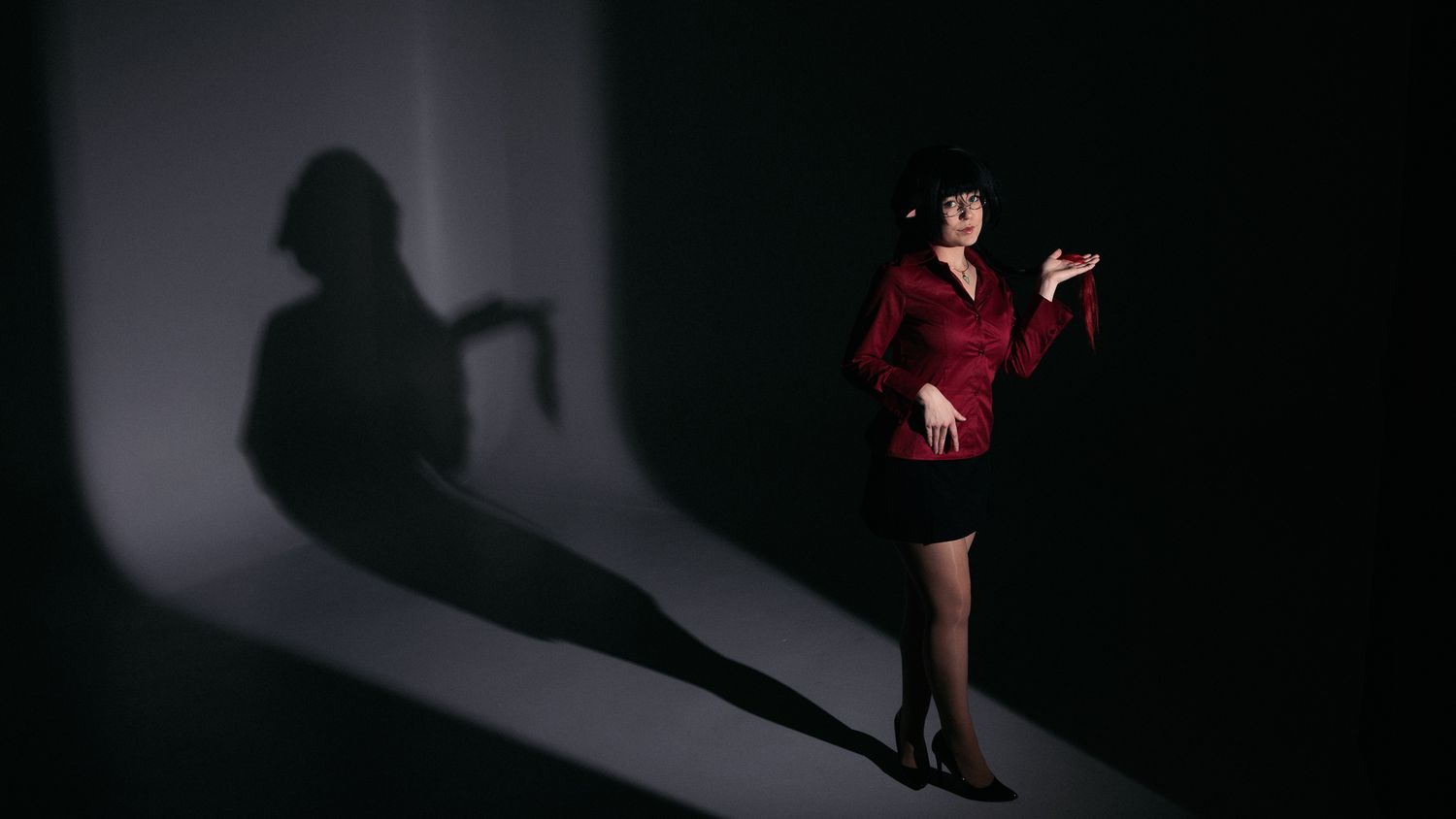 Creative cosplay portrait Eugene Oregon anime studio styled shoot cosplayer