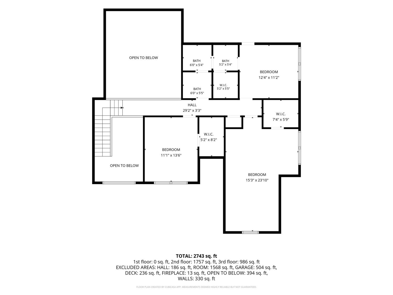 2d floorplan real estate photo from a home in Atlanta GA