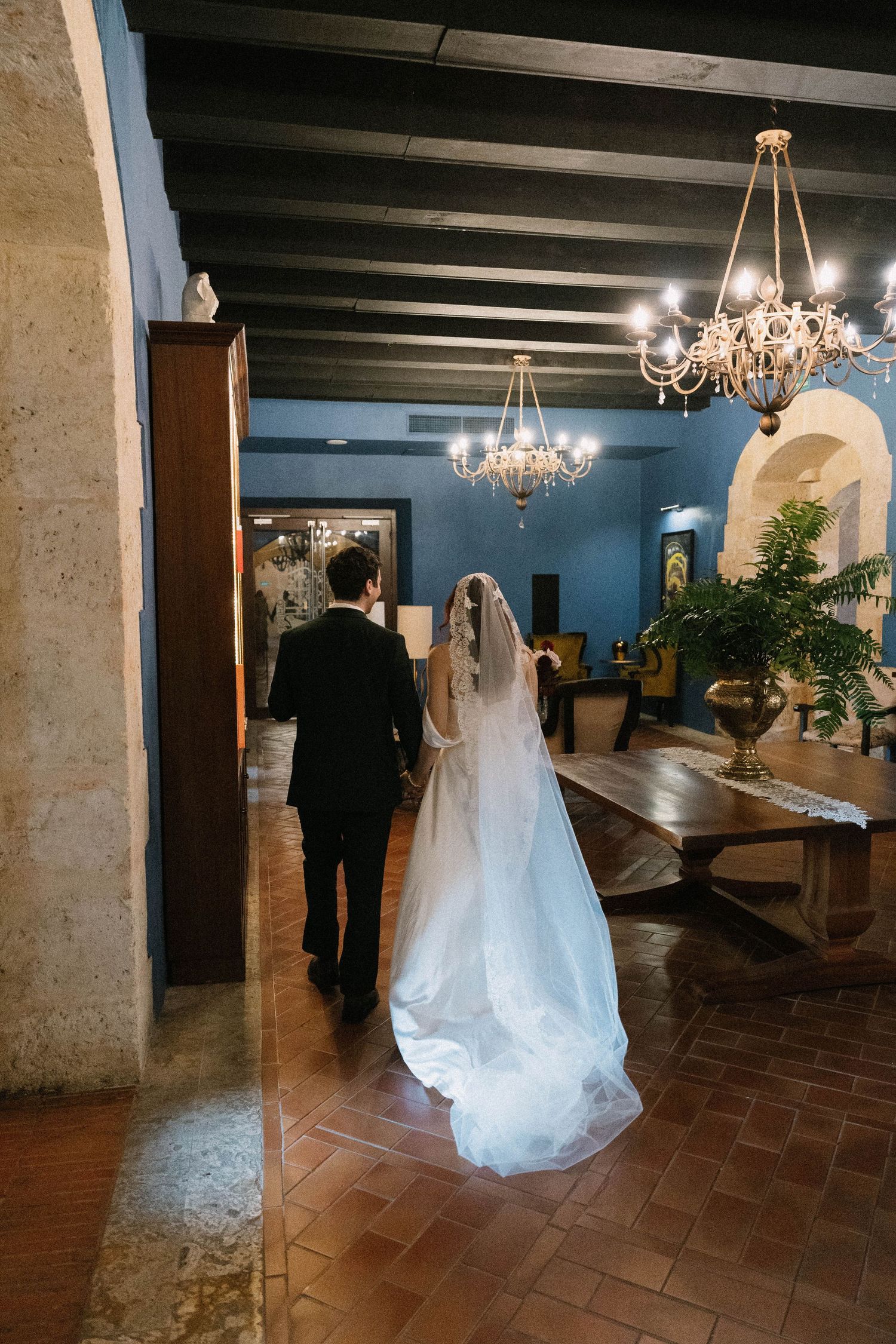 Wedding reception in Zona Colonial Santo Domingo Dominican Republic