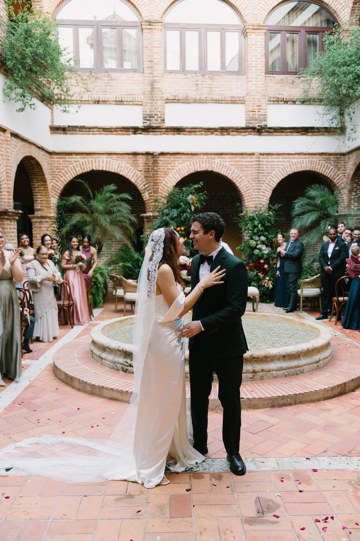 Wedding reception in Zona Colonial Santo Domingo Dominican Republic