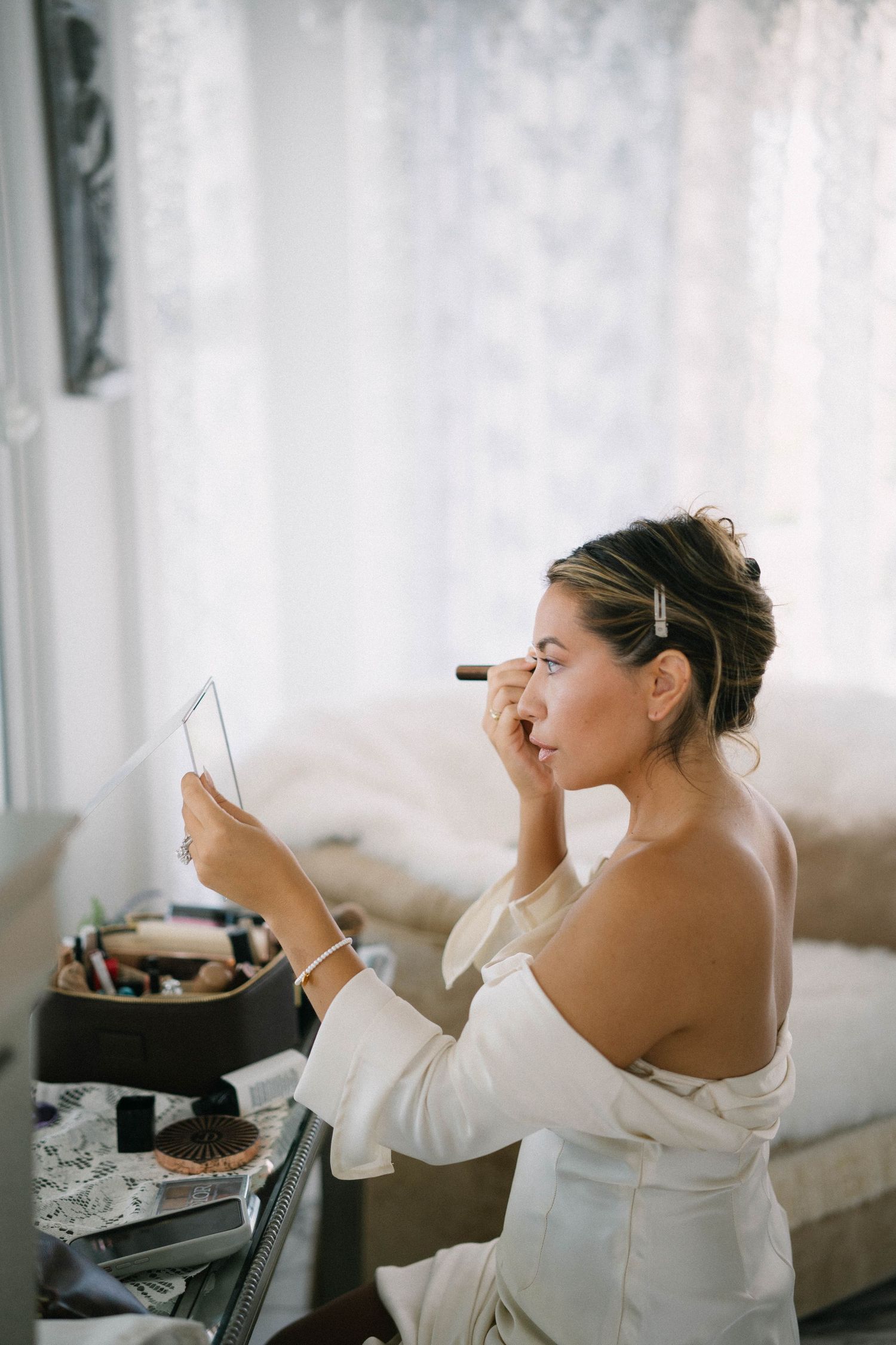 Intimate destination wedding in Las Terrenas Samana surrounded by nature