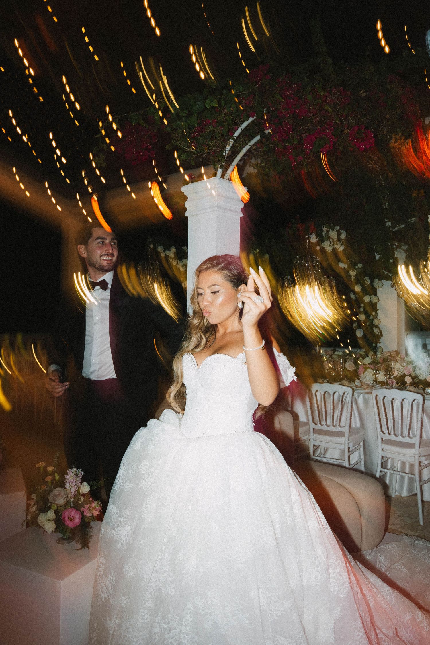 Bride and groom during their destination wedding in Las Terrenas Samana