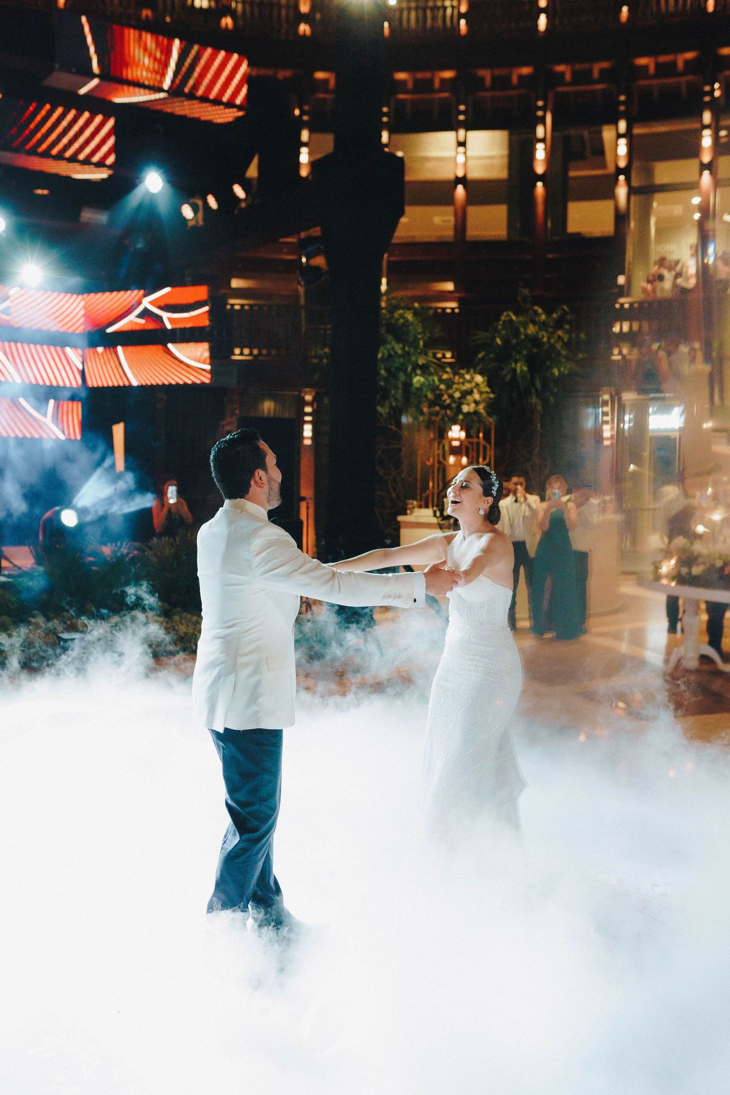 Wedding ceremony in Cartagena Colombia destination wedding
