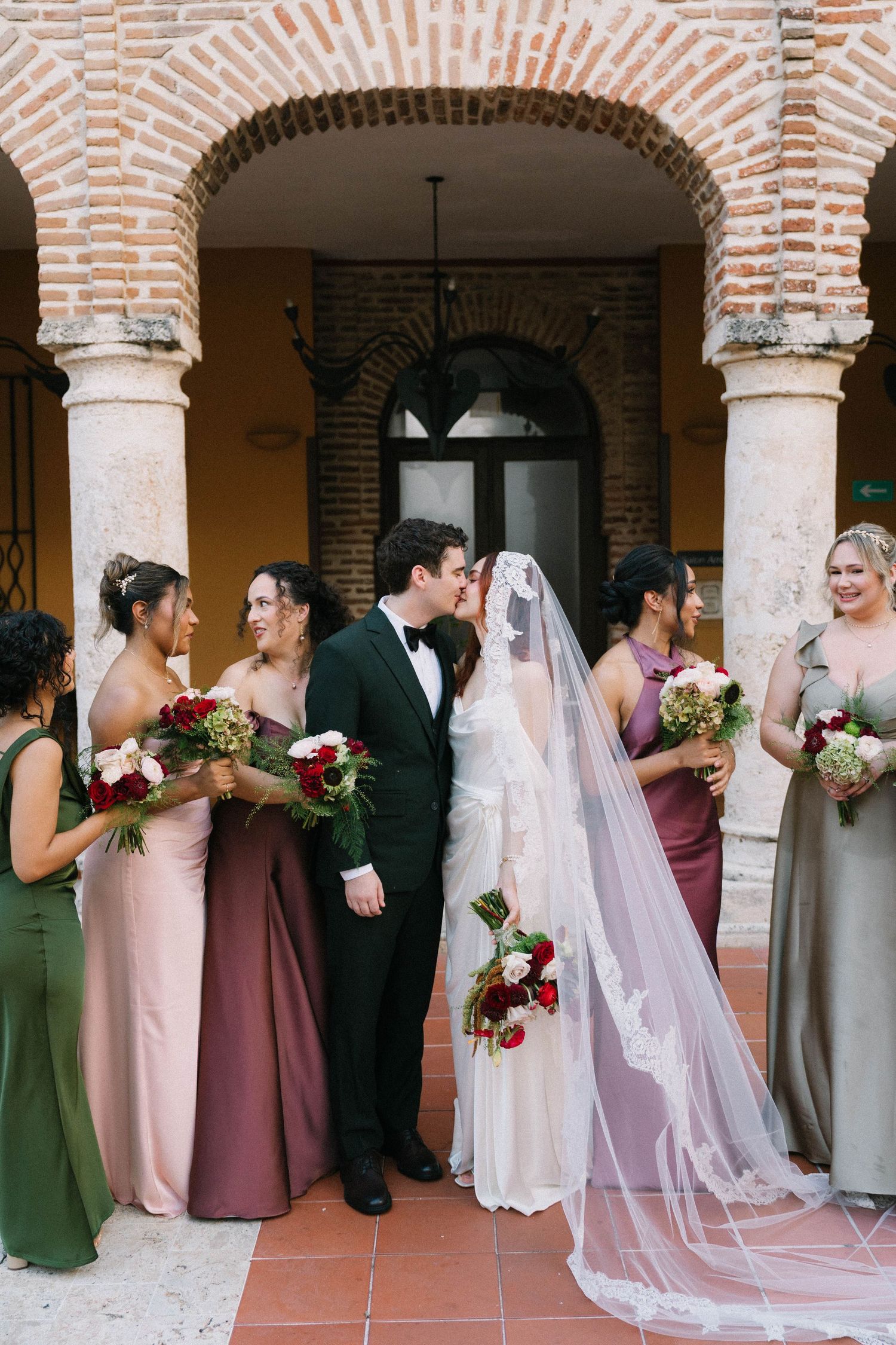 Wedding ceremony in Zona Colonial Santo Domingo Dominican Republic