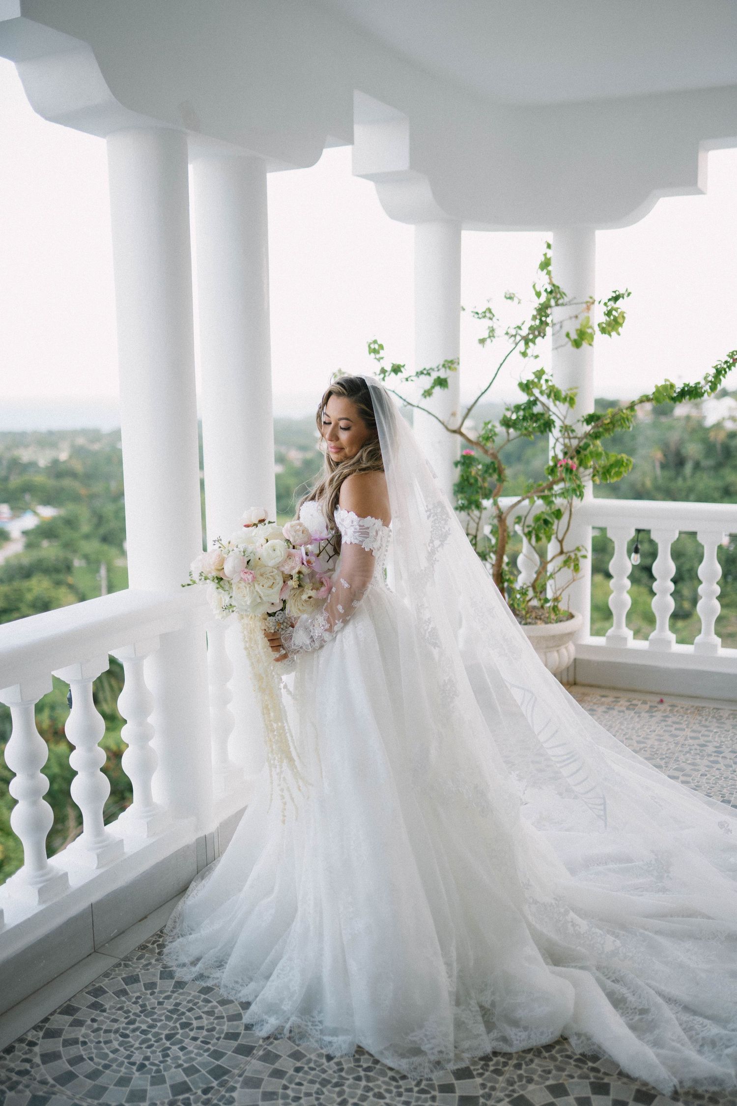 Destination wedding with ocean views in Las Terrenas Samana Dominican Republic