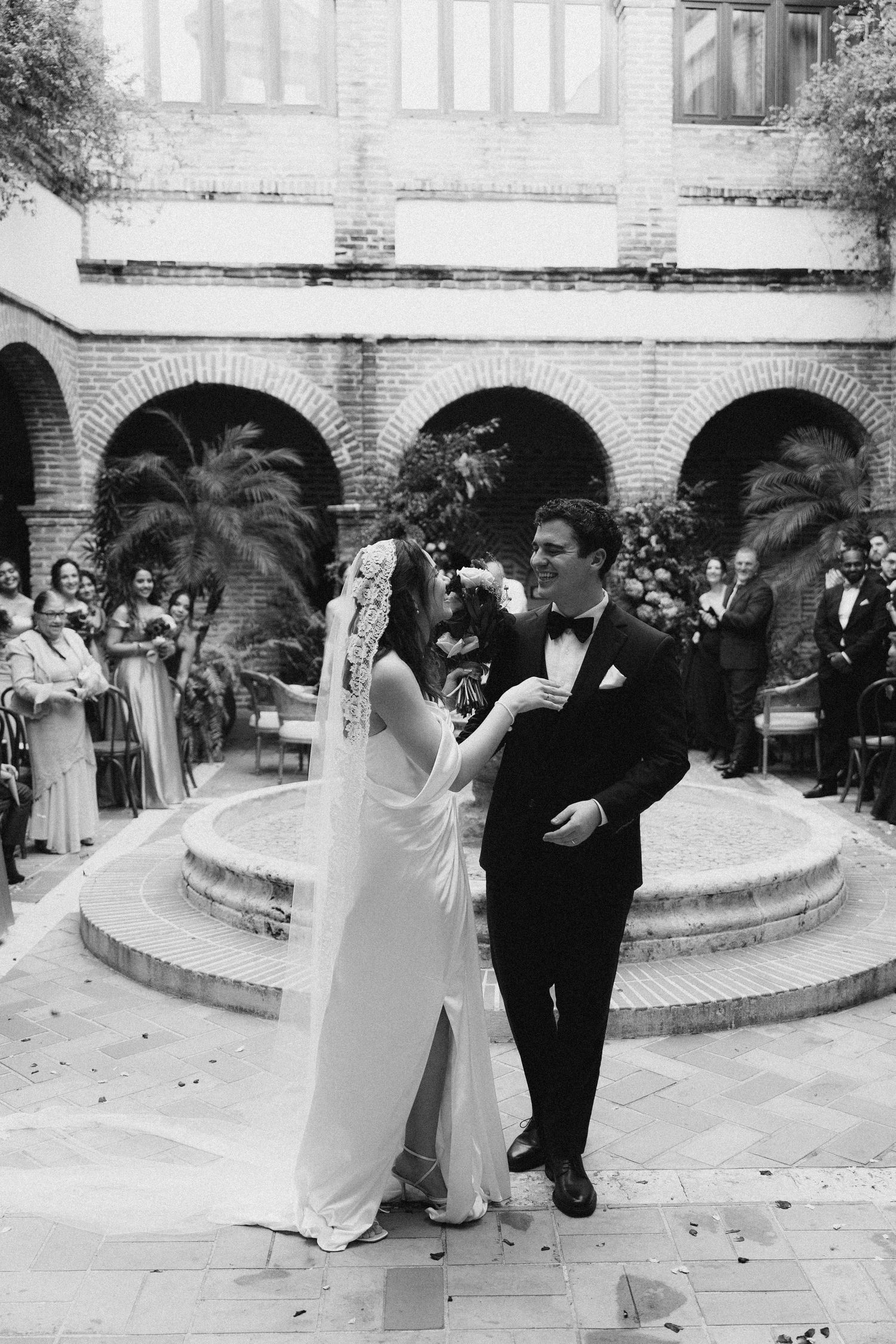 Wedding reception in Zona Colonial Santo Domingo Dominican Republic