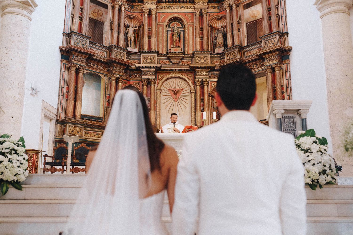 Wedding reception in Cartagena de Indias Colombia destination wedding