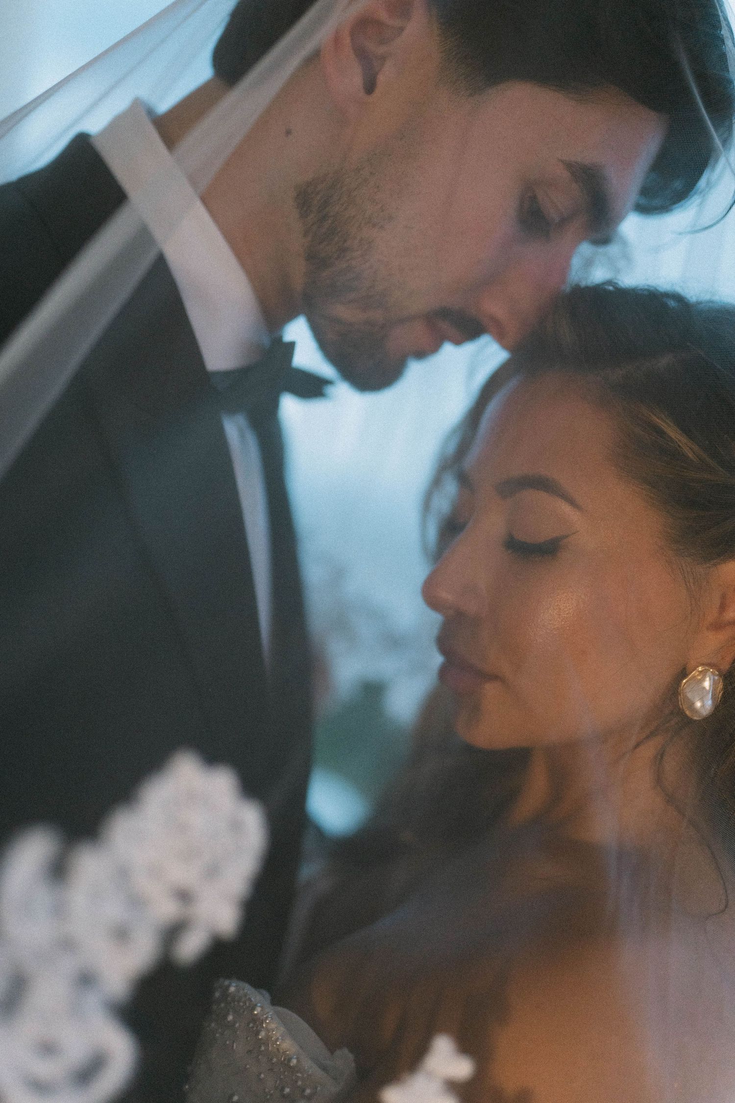 Bride and groom during their destination wedding in Las Terrenas Samana