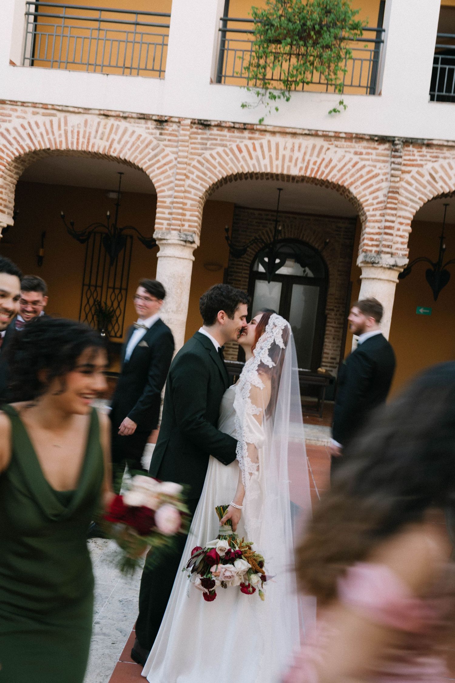 Wedding ceremony in Zona Colonial Santo Domingo Dominican Republic
