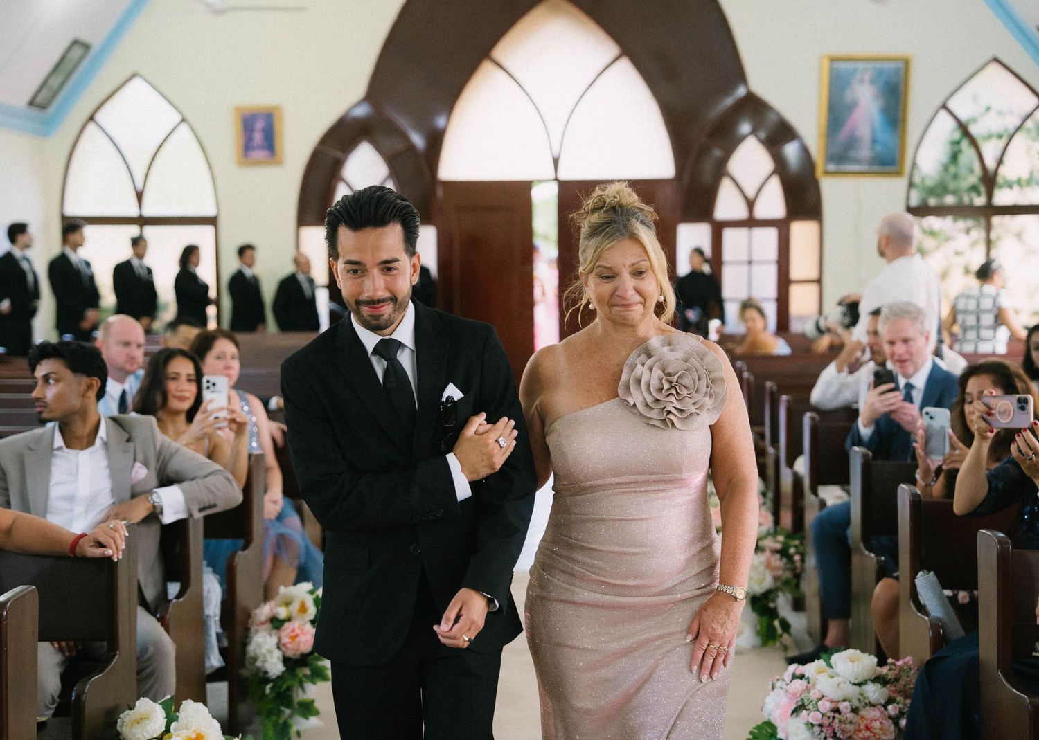 Emotional destination wedding moments in Las Terrenas Samana