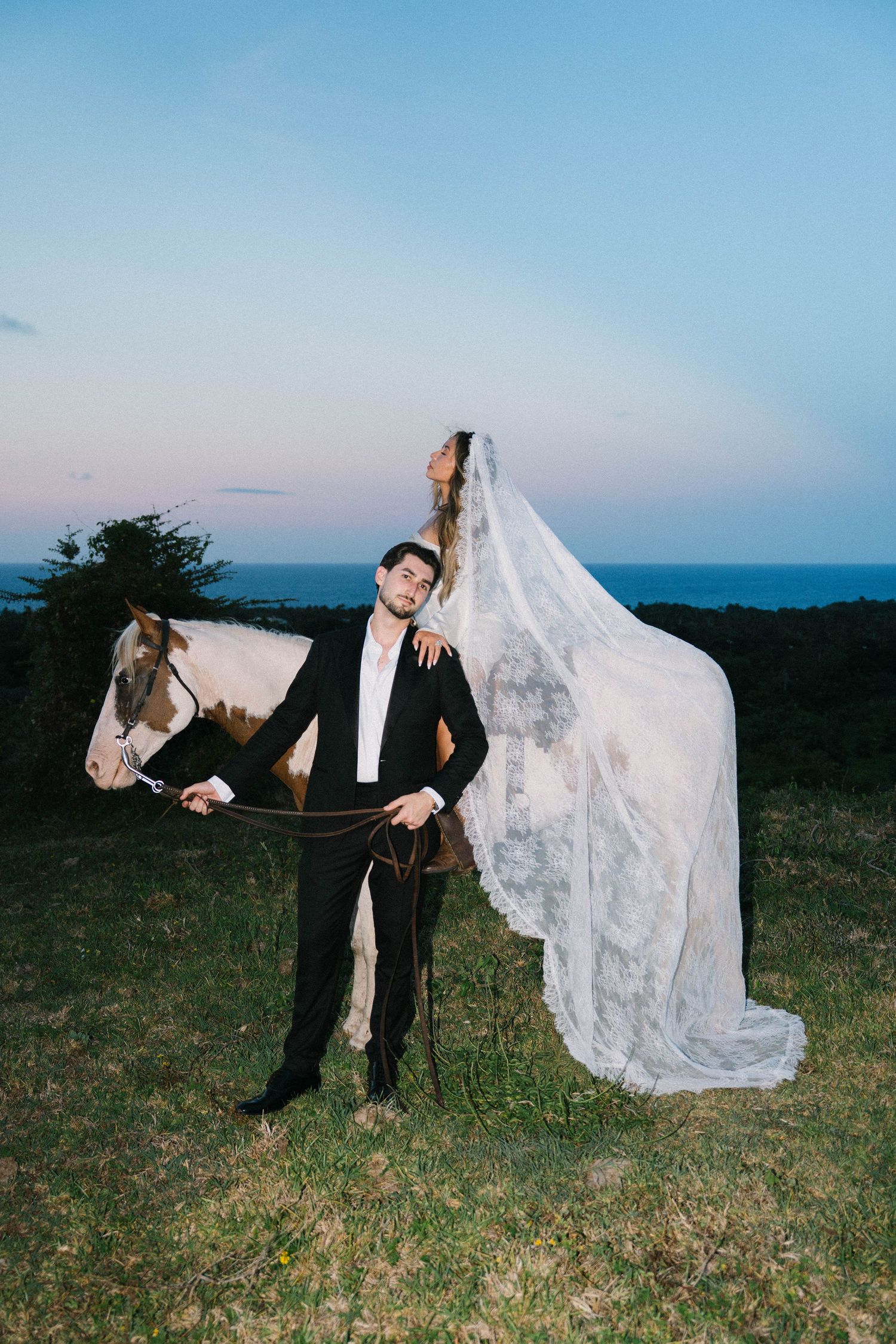 Intimate destination wedding in Las Terrenas Samana surrounded by nature