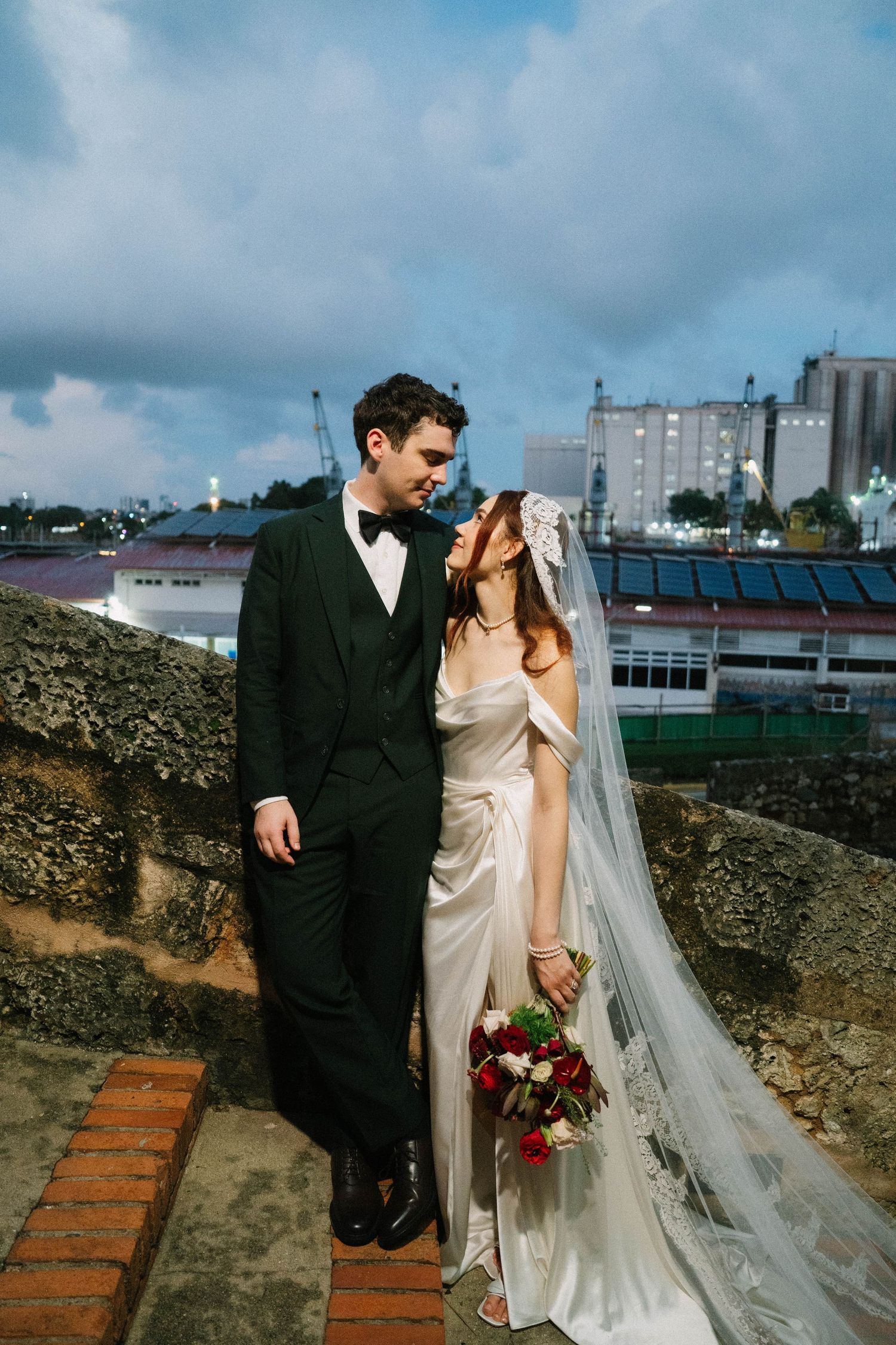 Wedding reception in Zona Colonial Santo Domingo Dominican Republic
