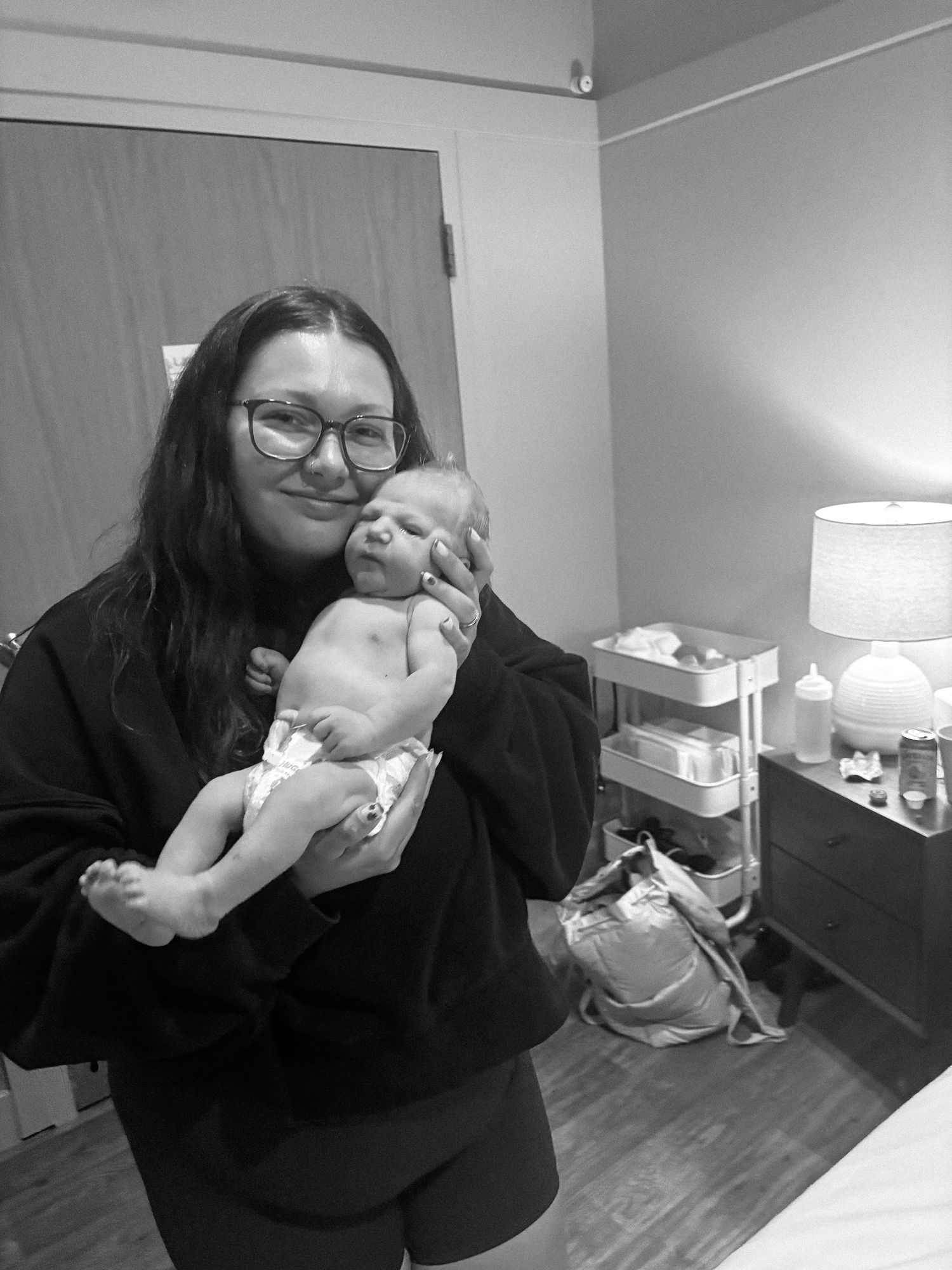 the first precious baby under Olive & Eden care