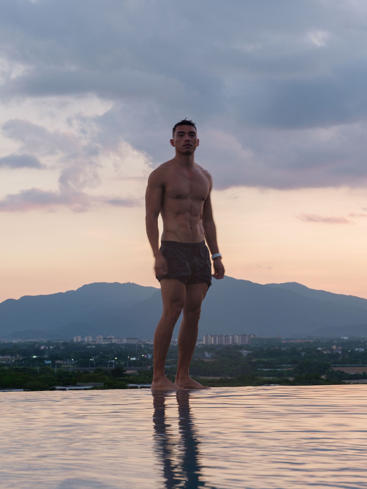 End of an infinity pool