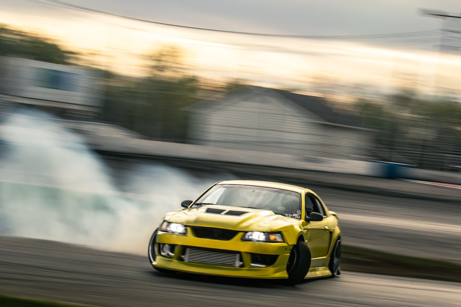 Drift mustang