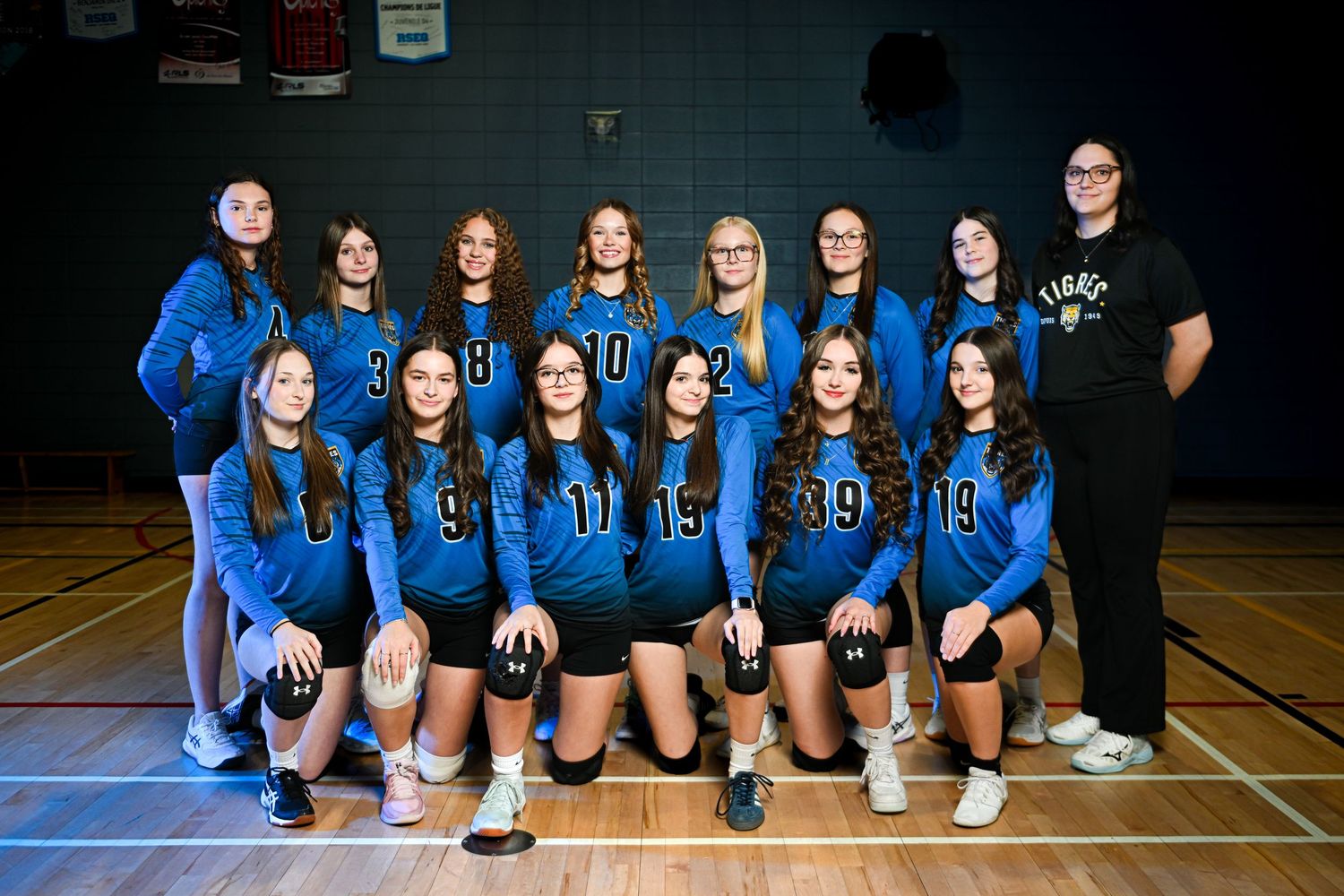 Équipe sportive volleyball