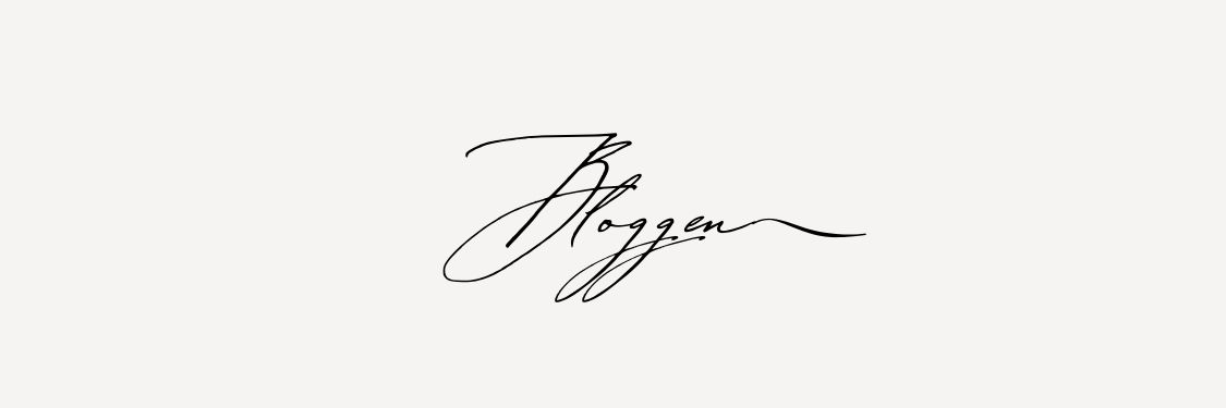 Stylish handwritten signature logo in black ink on a clean white background.