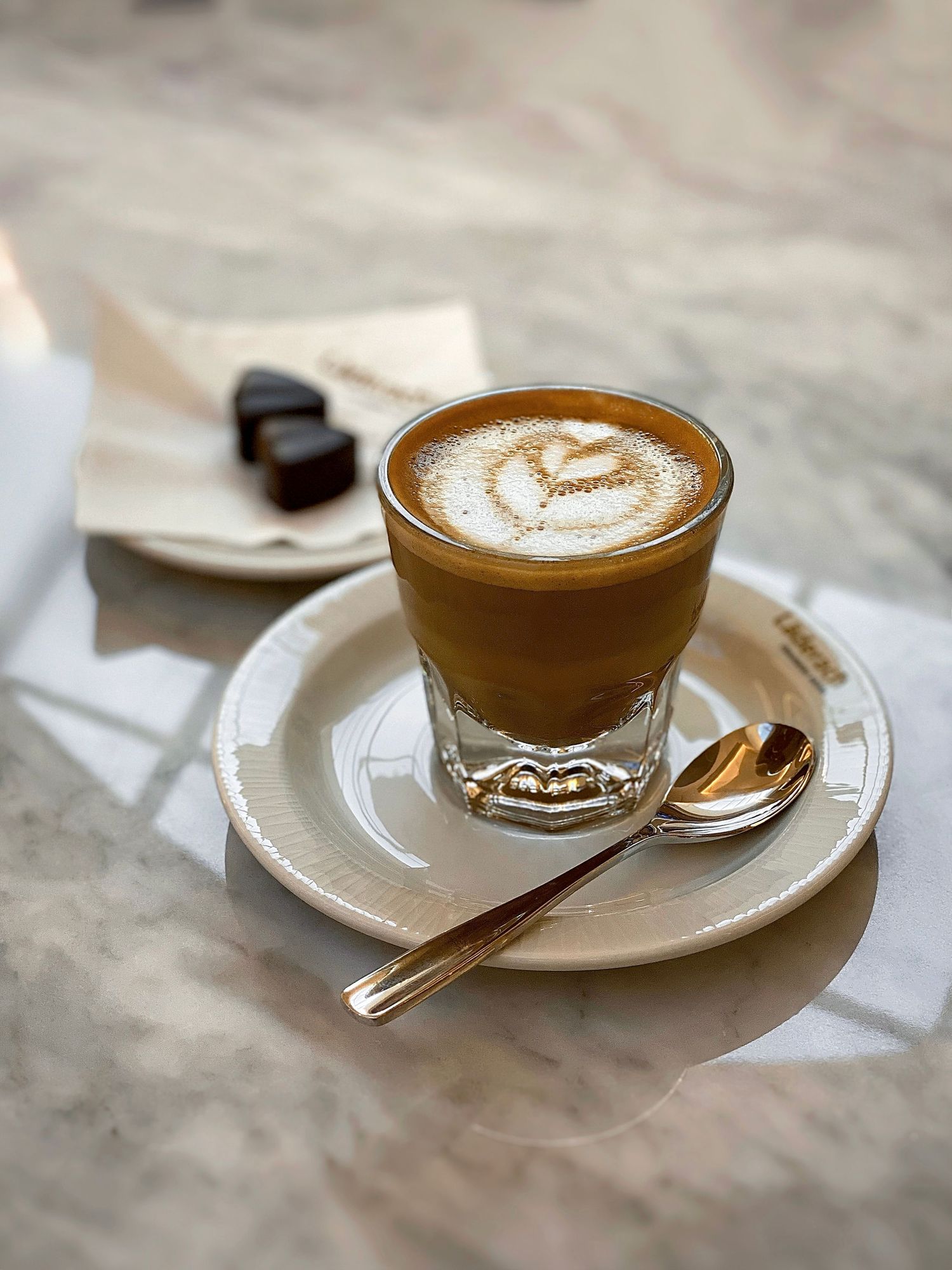 Latte art produced for use in creative visual content across photography and video platforms.