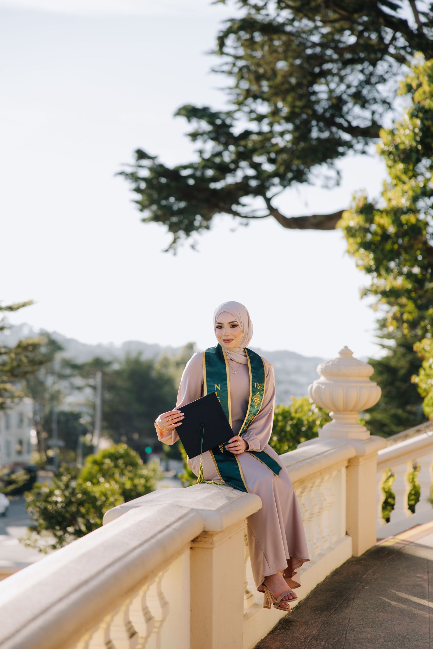University of San Francisco graduation in Bay Area