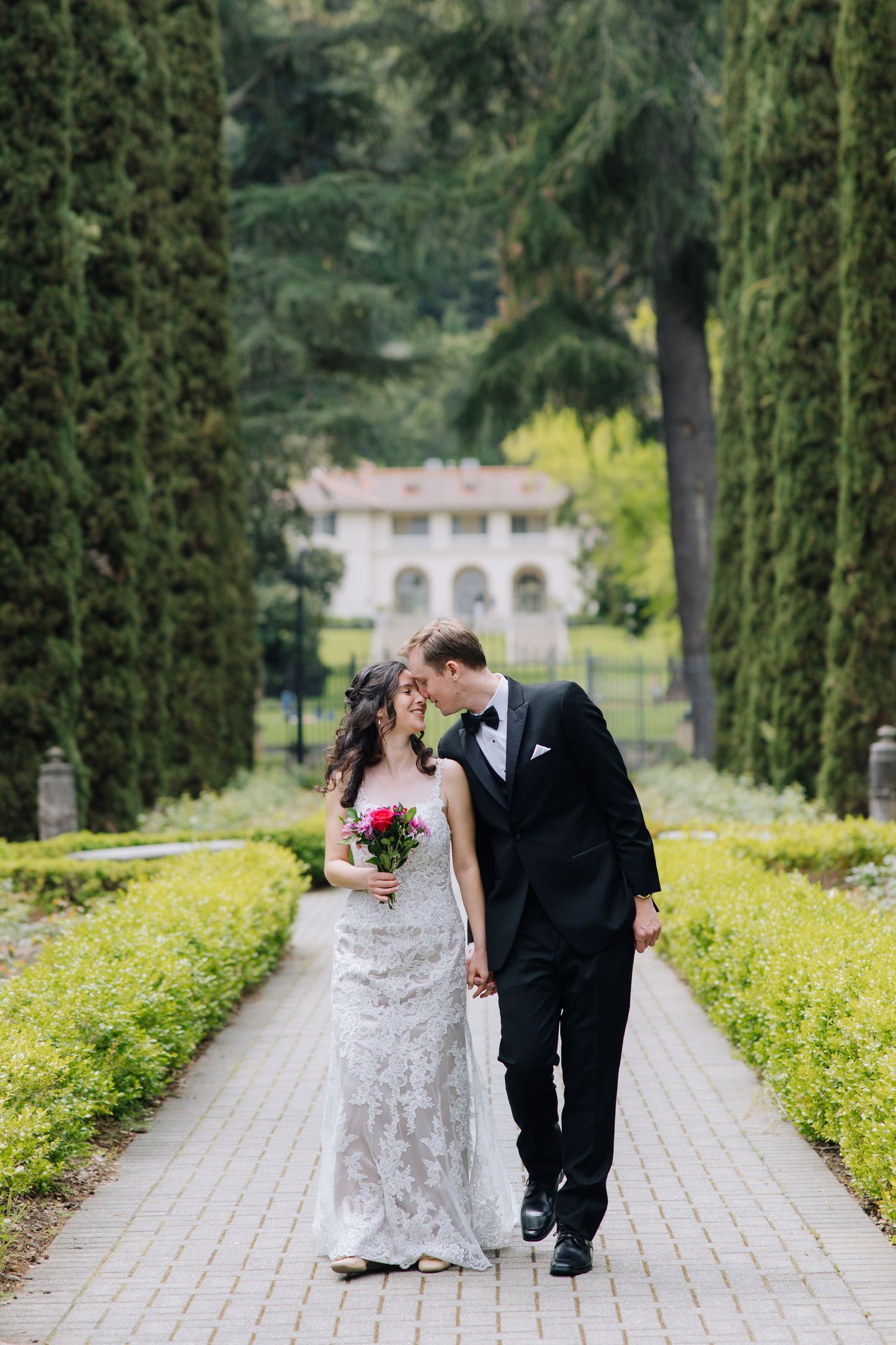 Wedding at Montalvo Arts Center in Saratoga