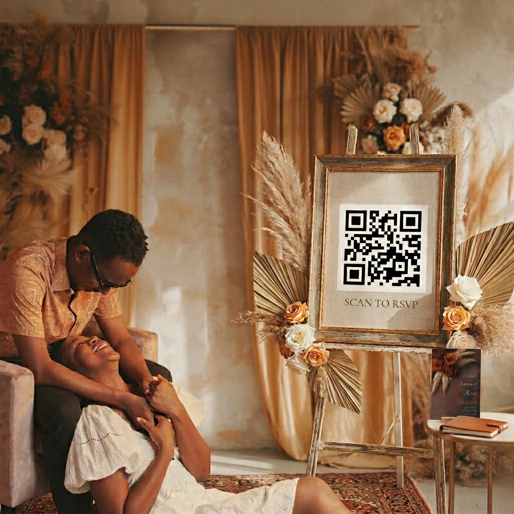Boho style home interior with pampas grass decor, dried flowers and natural textures creating a warm neutral aesthetic.