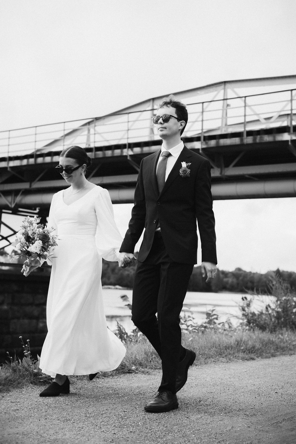 Bröllopsfotograf – par som ser coola ut