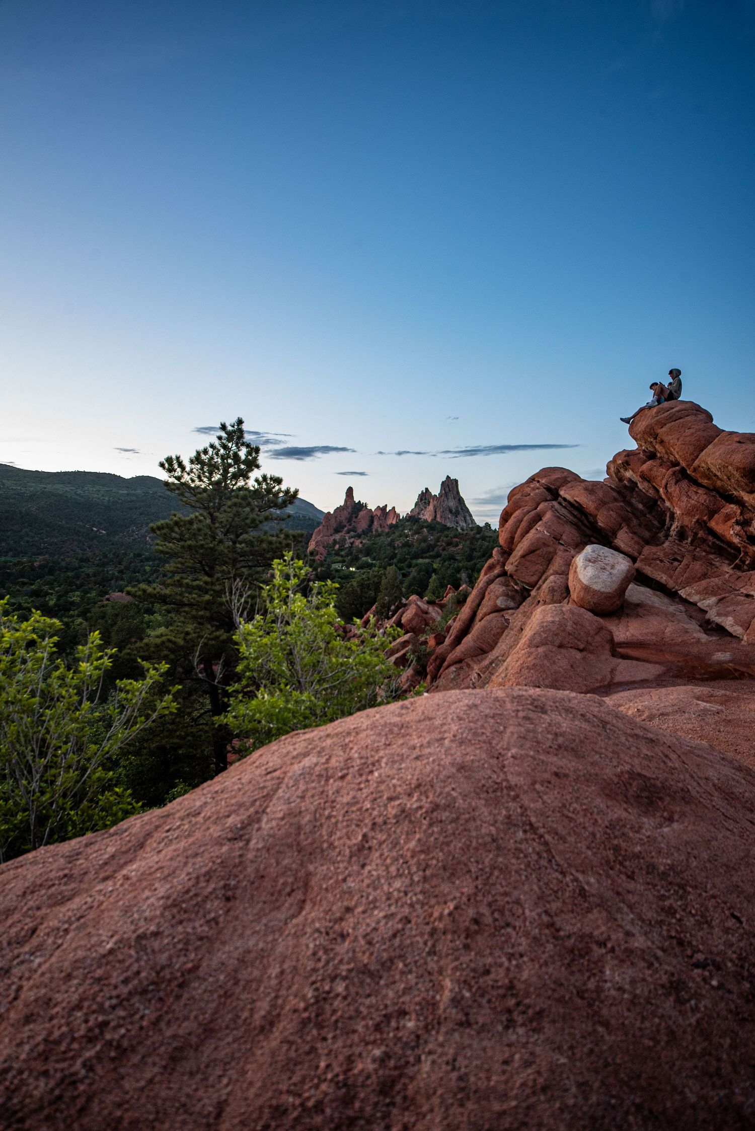 Rock formation at Garden of the Gods, Colorado