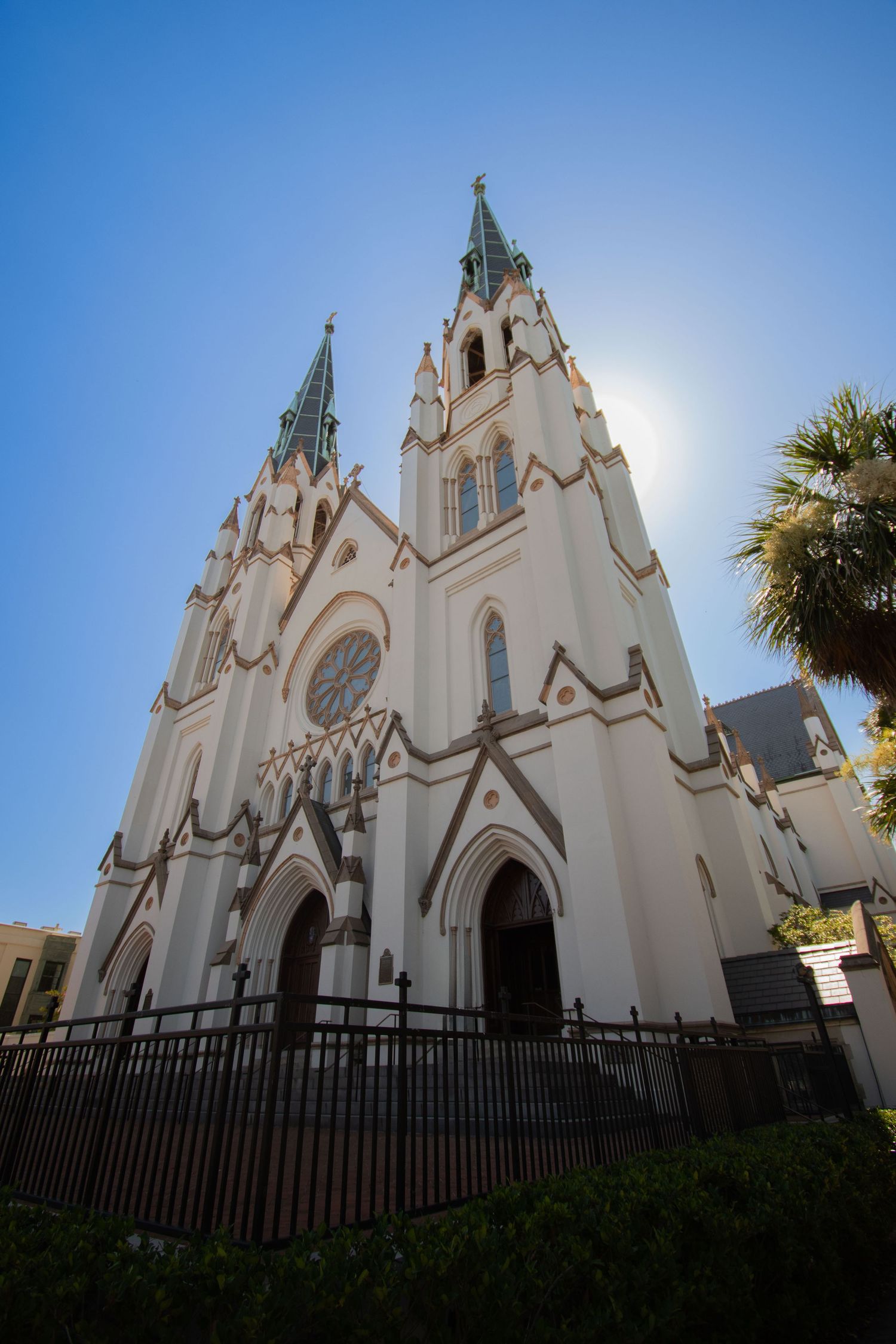 The Cathedral St. John the Baptist Savannah, Georgia.