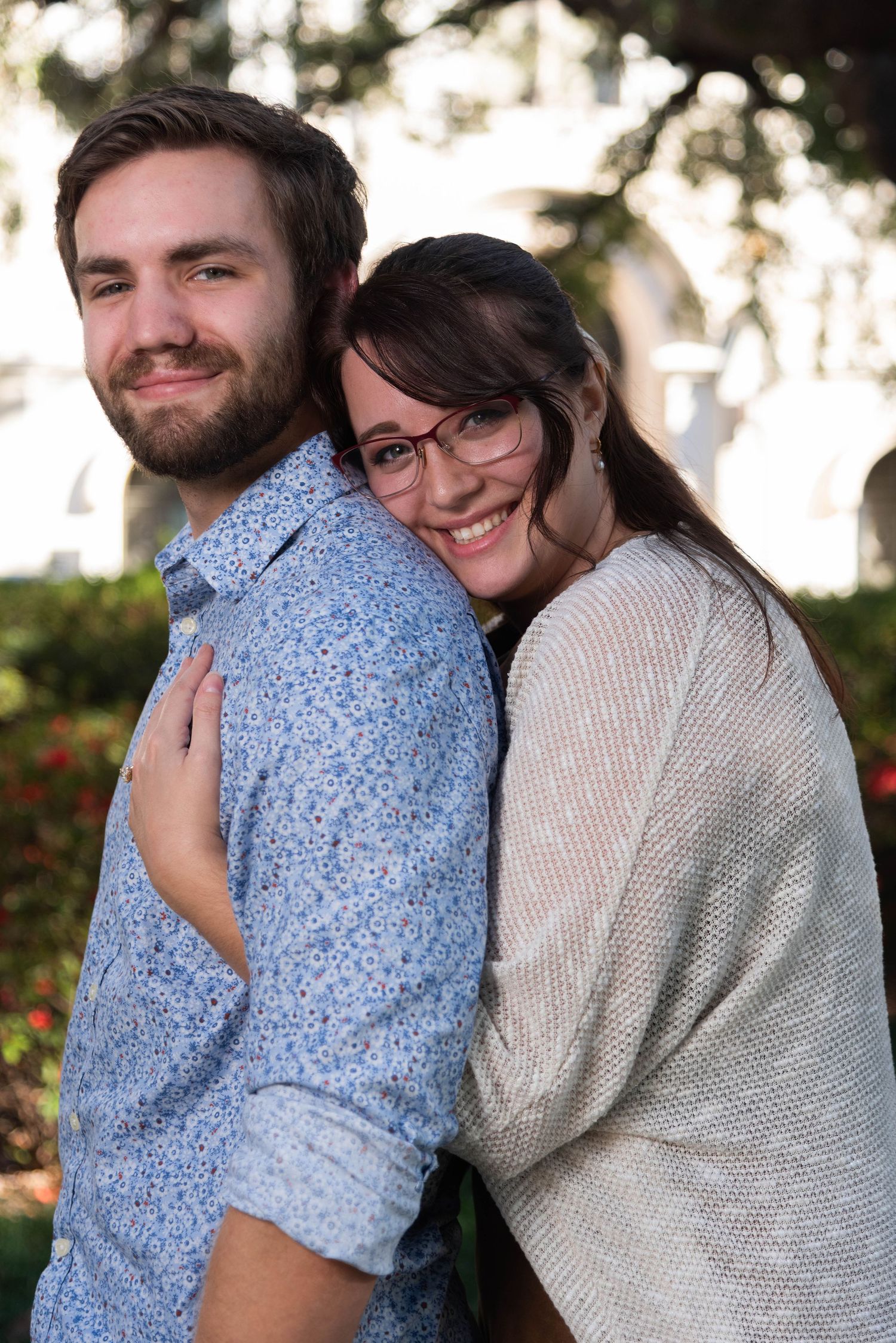Romantic couples photography photo session Savannah Georgia