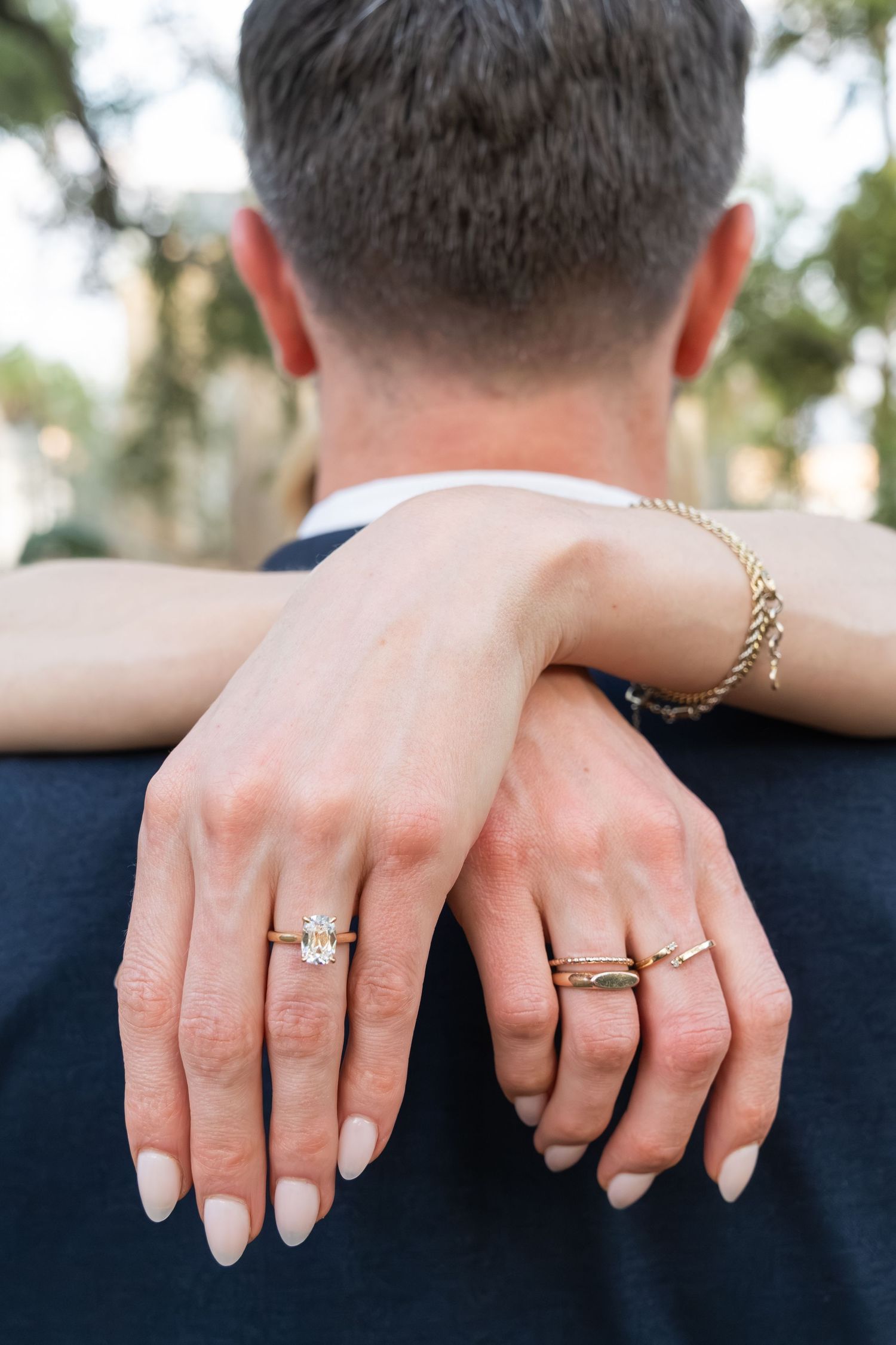 Romantic couples photography photo session Monterey Square Savannah Georgia
