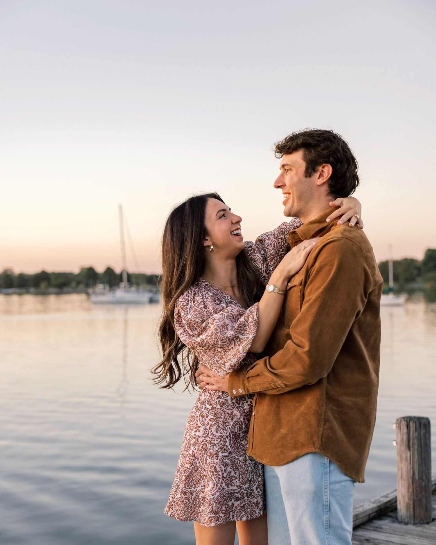 Engagement Session in Dallas, Texas, at White Rock Lake