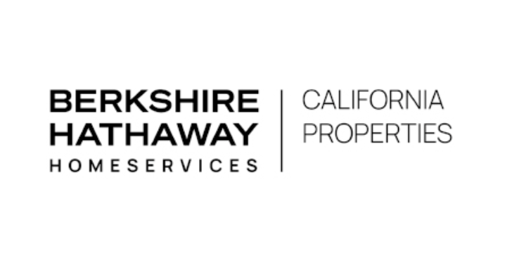 Berkshire Hathaway HomeServices California Properties corporate logo on white background.